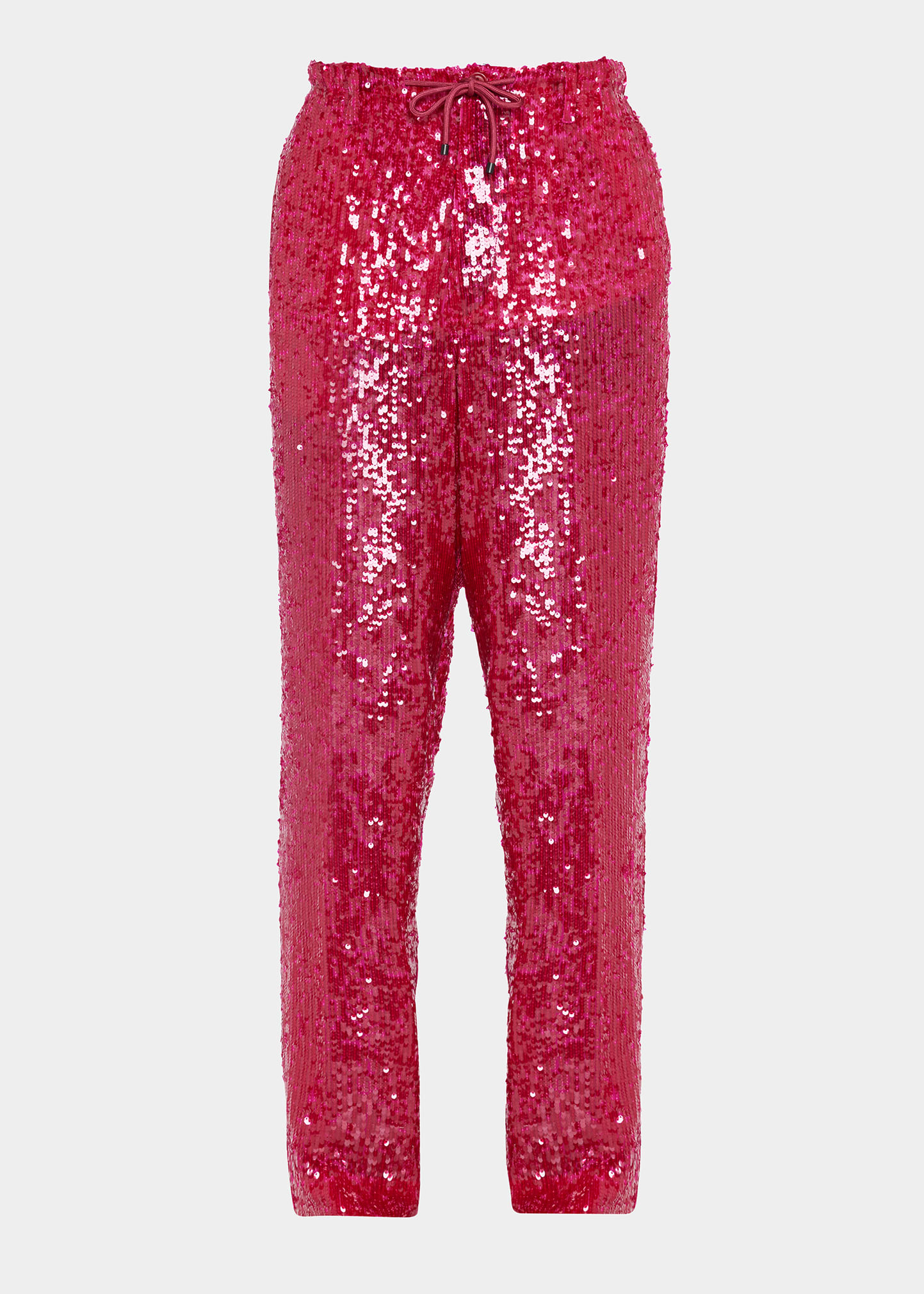Dries Van Noten Men's Sequin Embroidered Sweatpants
