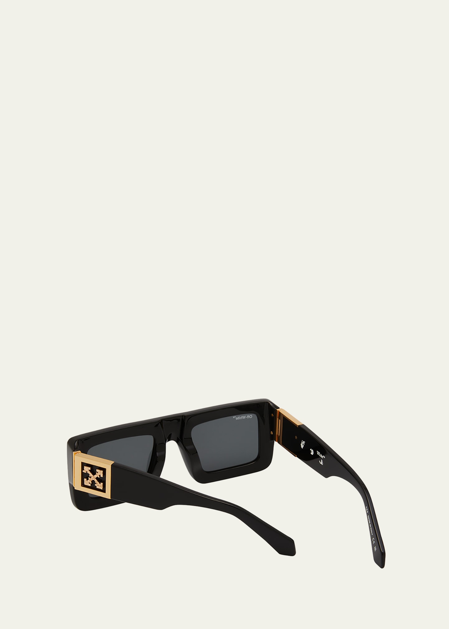 Off-White Men's Leonardo Oversized Rectangle Sunglasses - Bergdorf