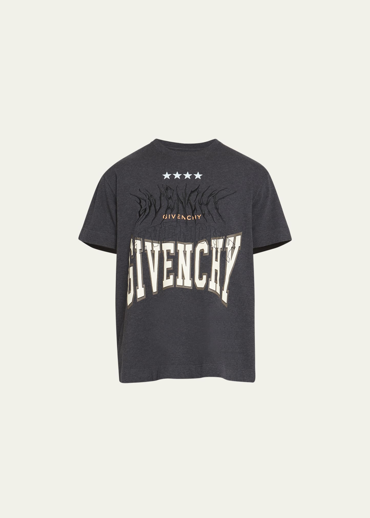 Givenchy Men's Multi-Logo T-Shirt - Bergdorf Goodman