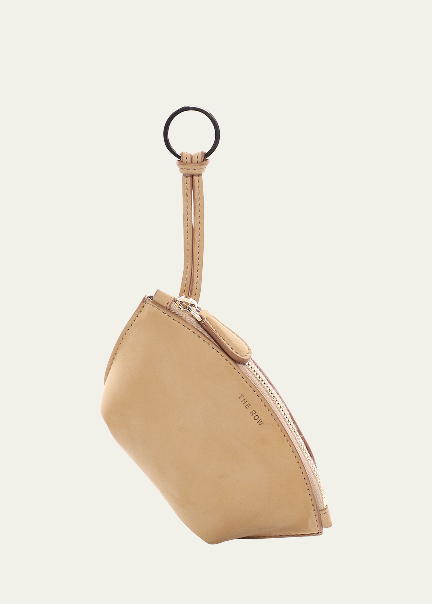 THE ROW Dante Pouch Keychain in Nubuck Leather - Bergdorf Goodman