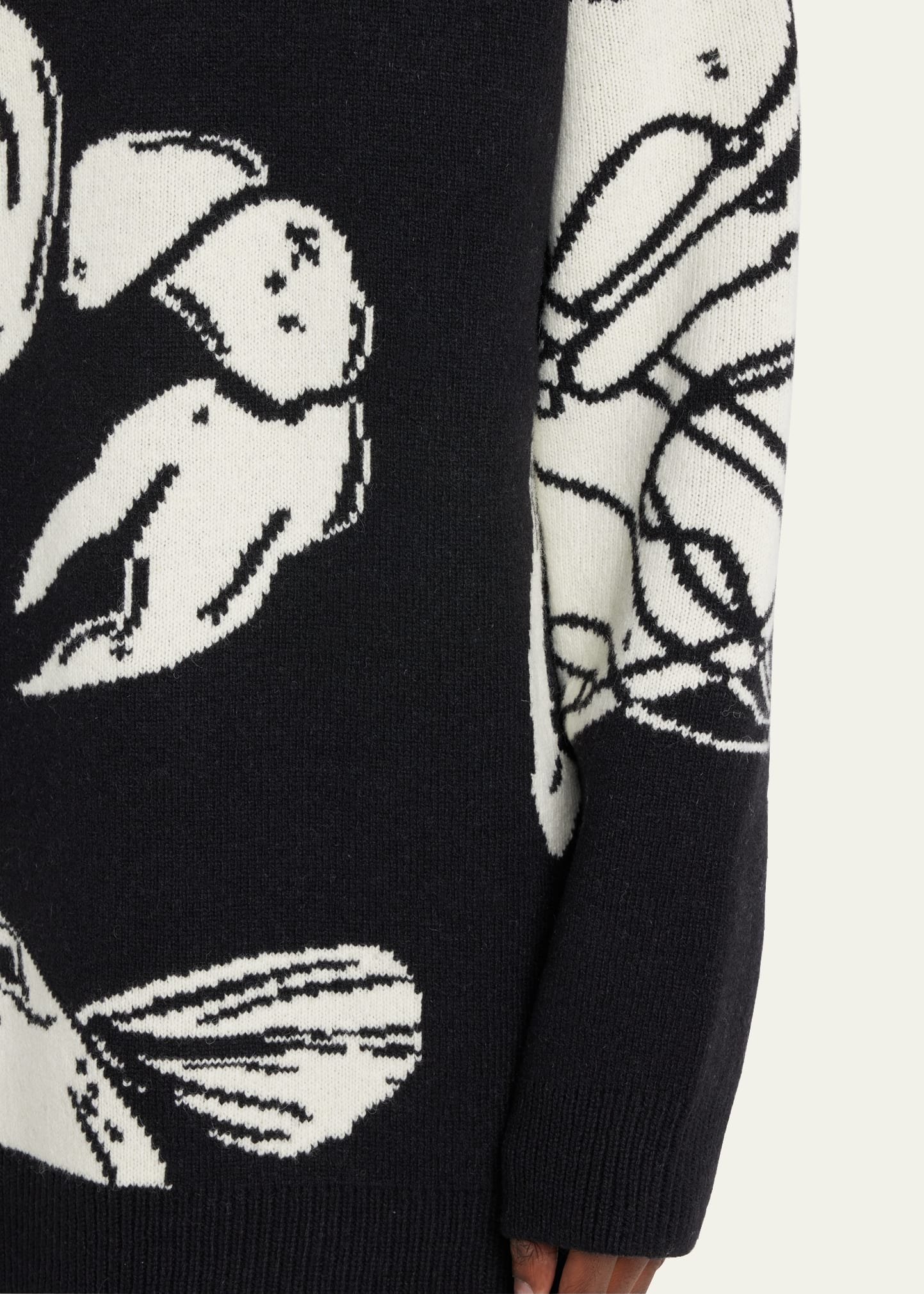 Jil Sander Men's Oversized Zodiac Intarsia Sweater - Bergdorf Goodman
