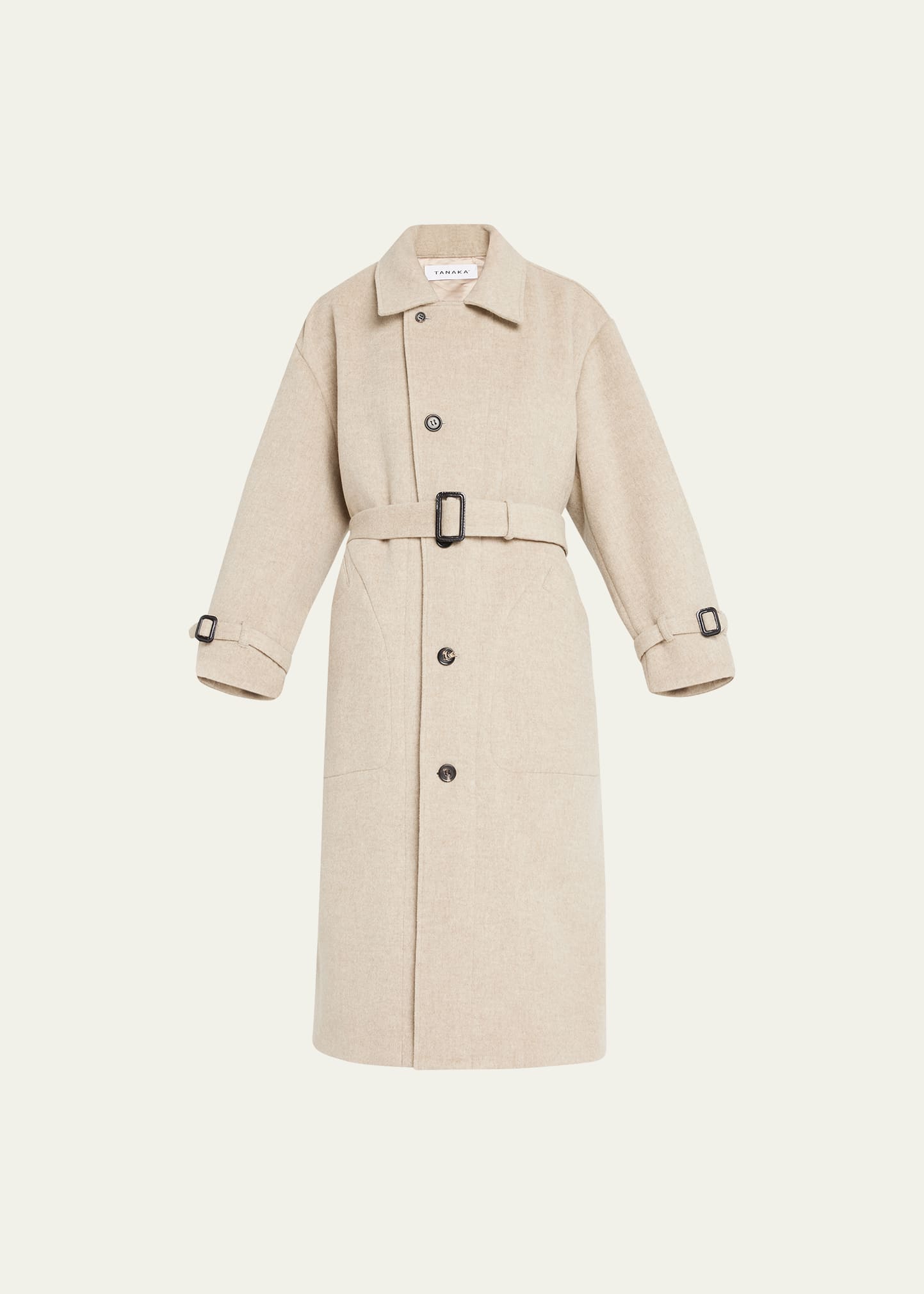 TANAKA The Coat Oversized Reversible Trench Coat