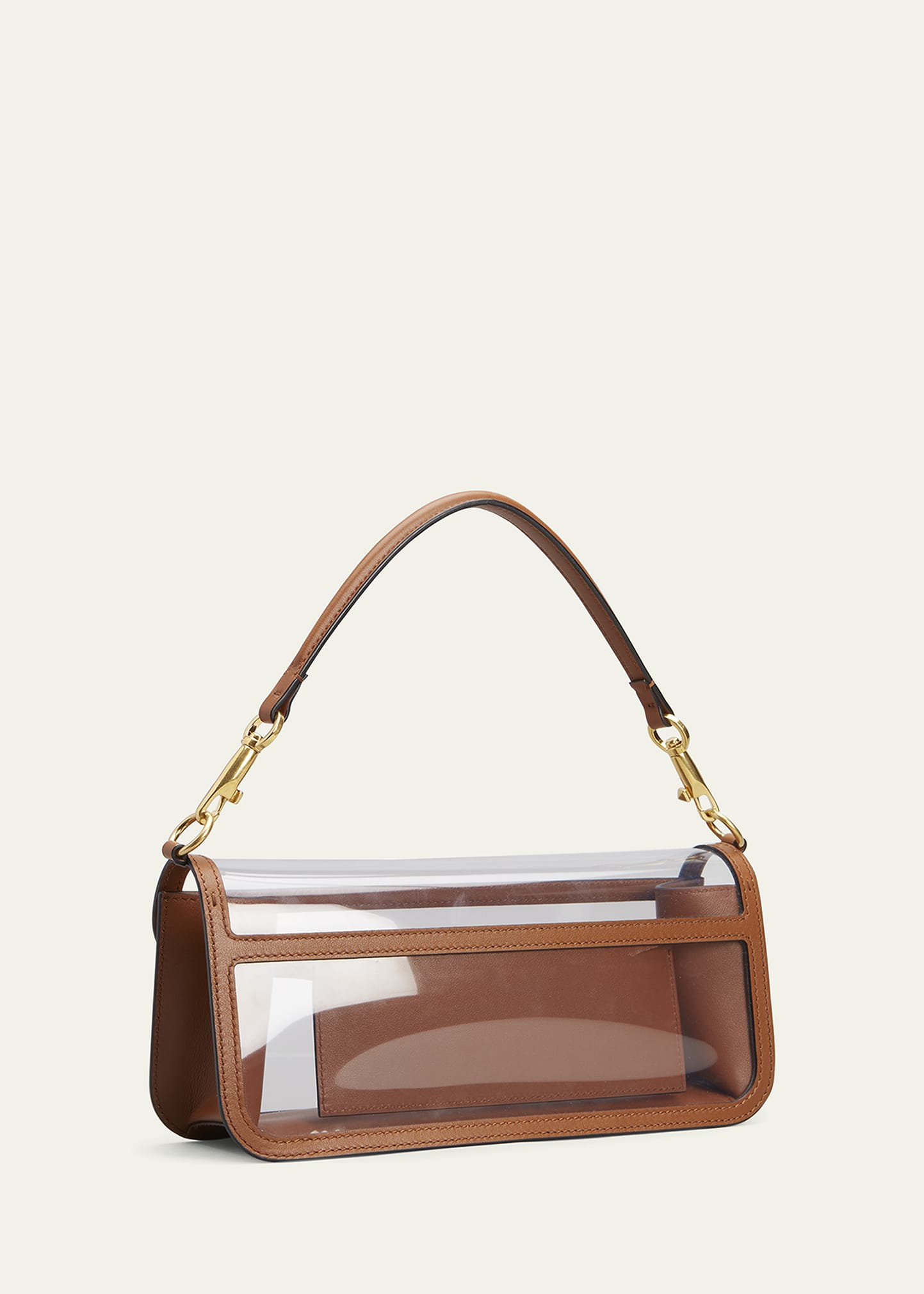 Valentino Garavani Loco VLOGO Clear Shoulder Bag - Bergdorf Goodman