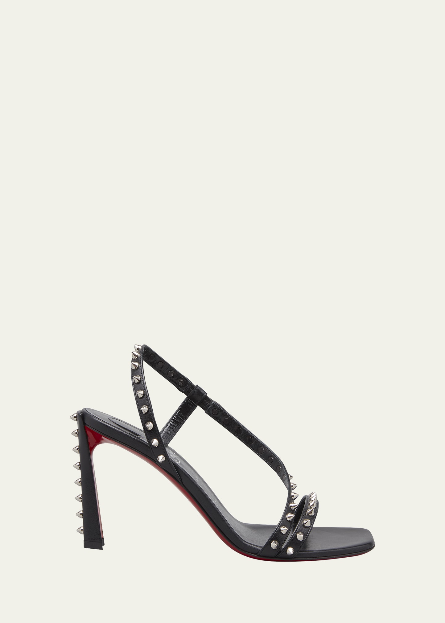 Rosa Spike Slingback Red Sole Sandals