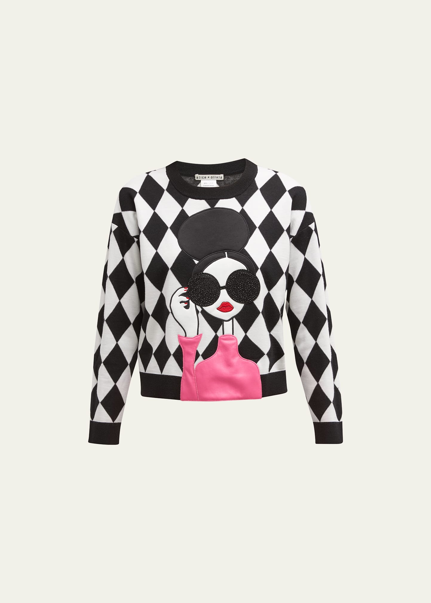 Alice and olivia hot sale gleeson sweater