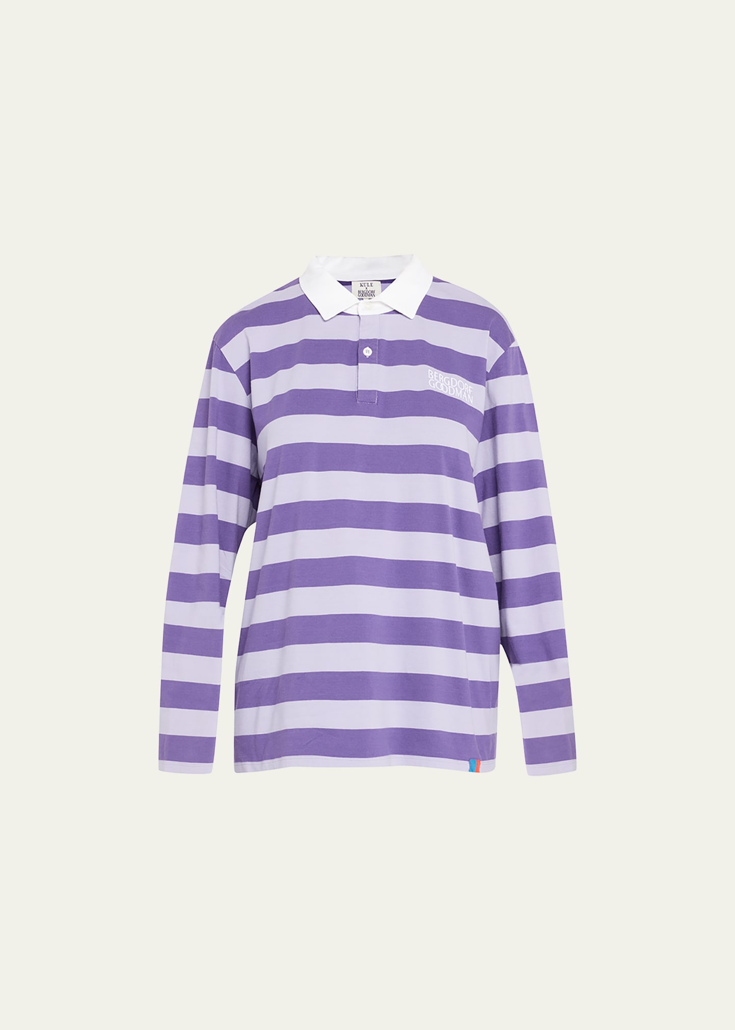 The Men's Bergdorf Goodman Rugby - Lavender/Grape – KULE