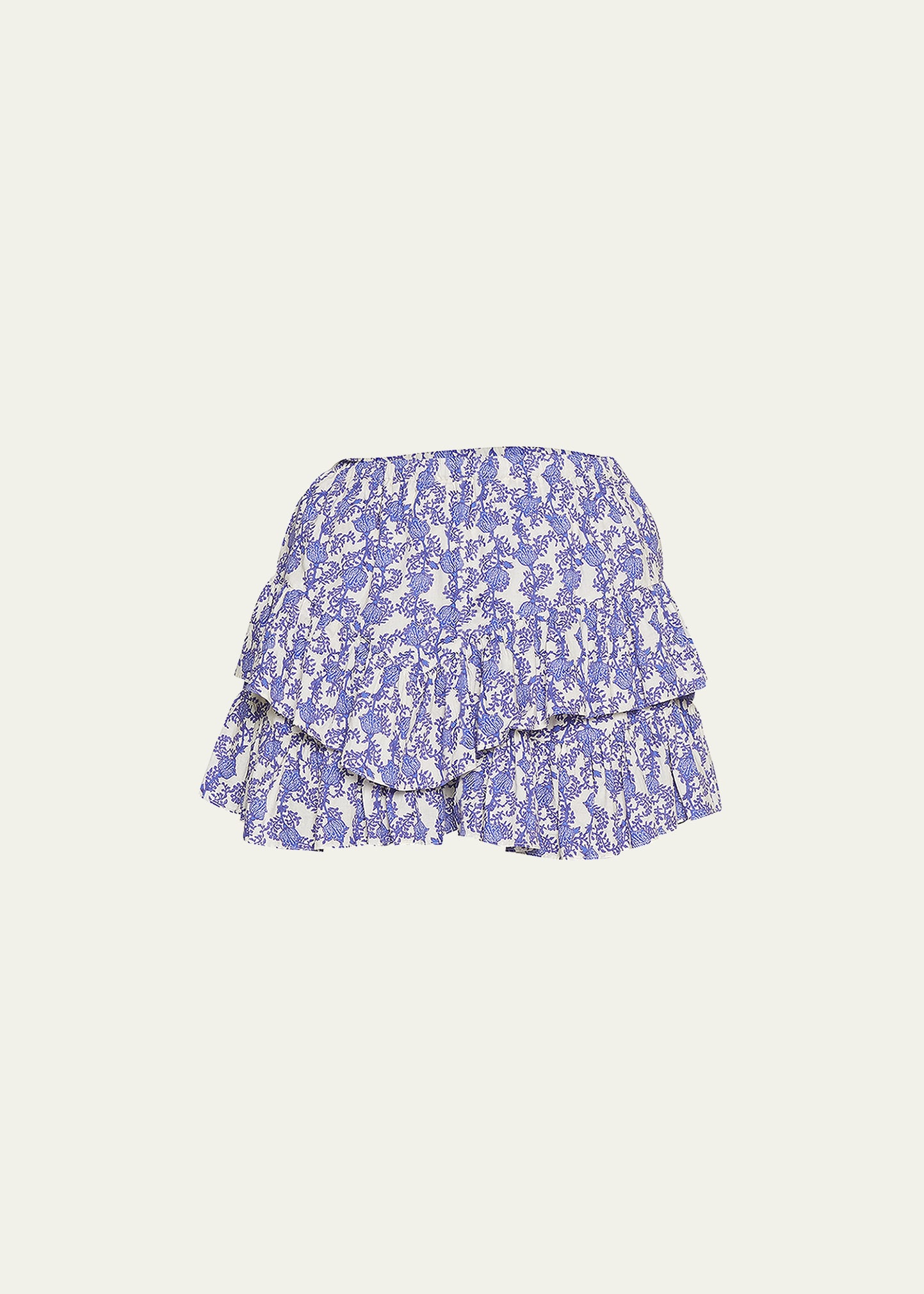 Jocadia Printed Tiered Mini Skort