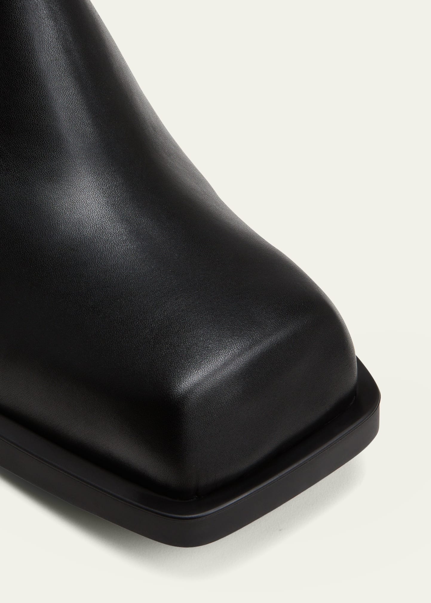 Marni Men's Sabot Square-Toe Leather Mules - Bergdorf Goodman