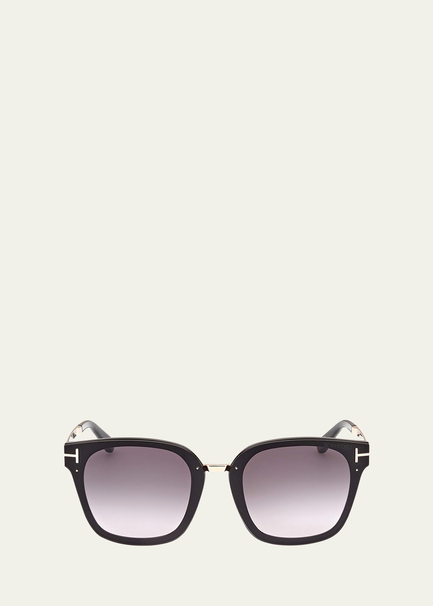 TOM FORD Philippa Square Injection Plastic Sunglasses 