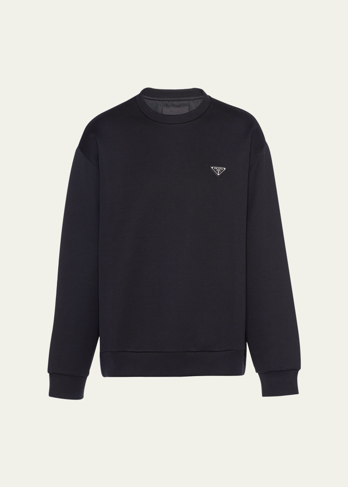Prada Men's Tech Felpa Logo Sweatshirt - Bergdorf Goodman