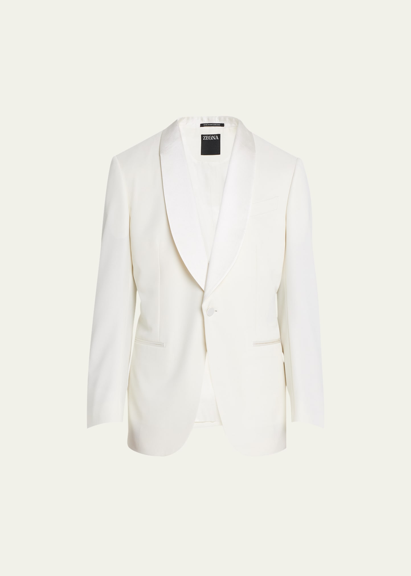 ZEGNA Men's Wool Shawl Dinner Jacket - Bergdorf Goodman