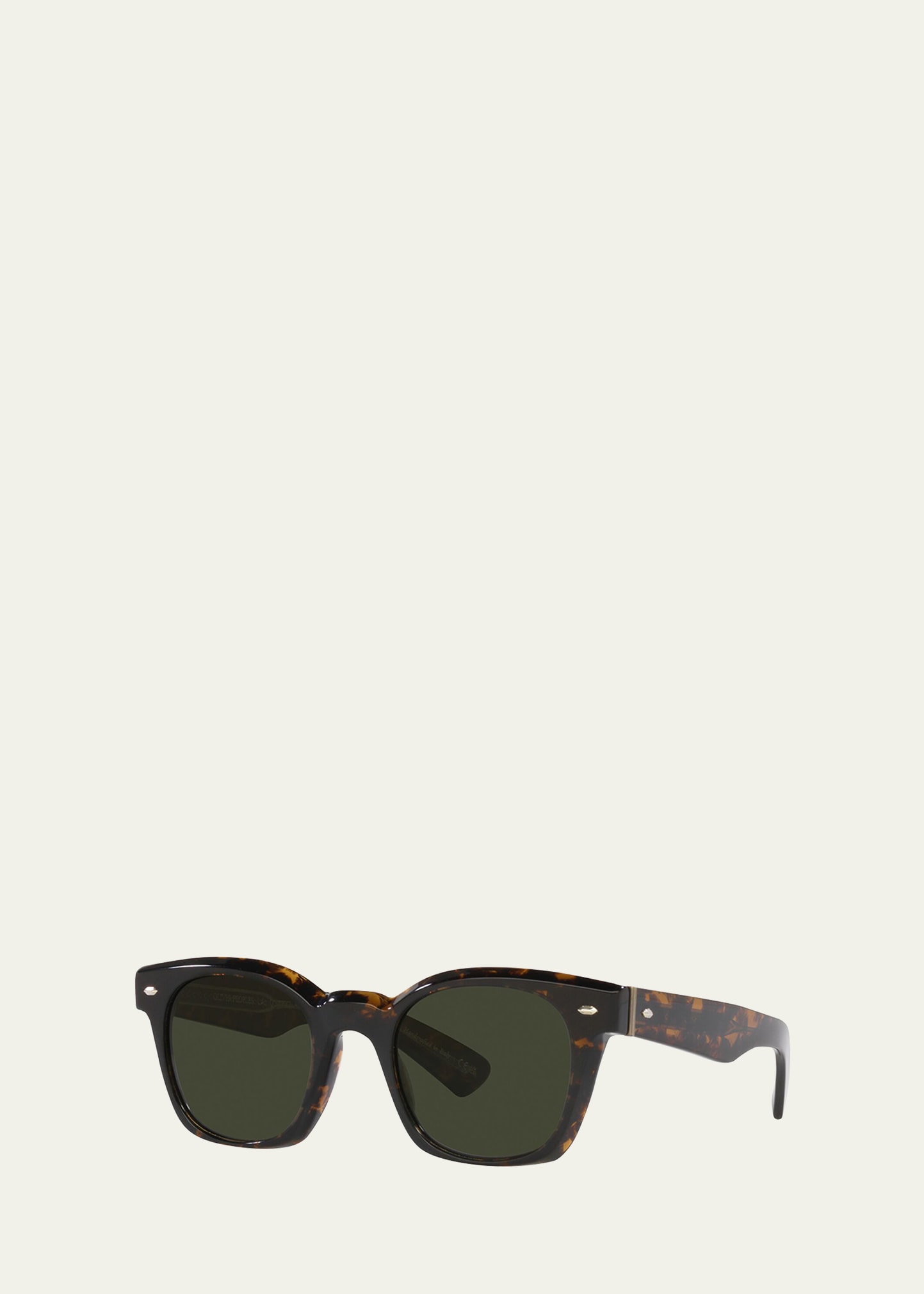 Oliver Peoples The Merceaux Polarized Square Sunglasses - Bergdorf Goodman