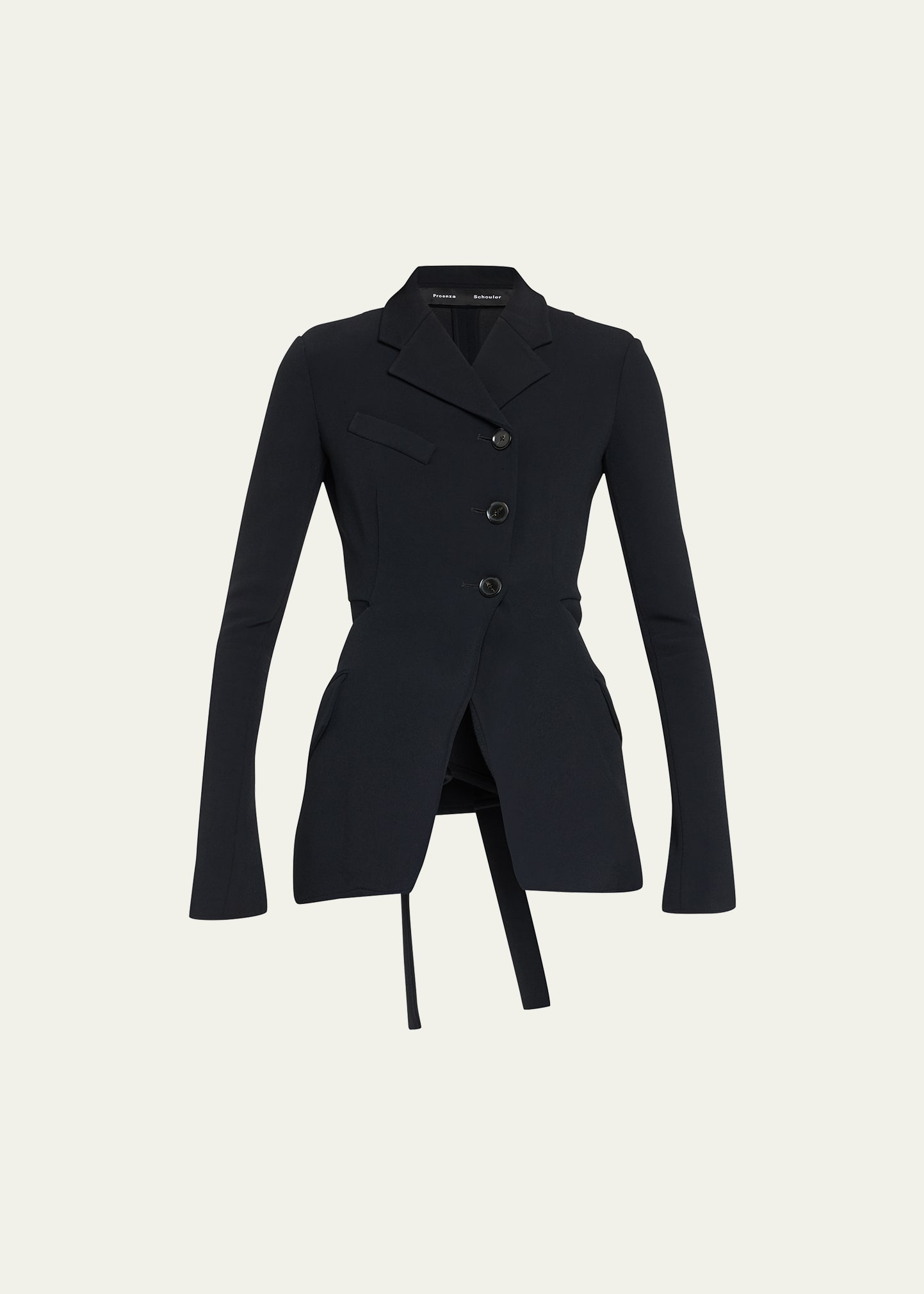 Proenza Schouler Asymmetric Crepe Blazer Bergdorf Goodman