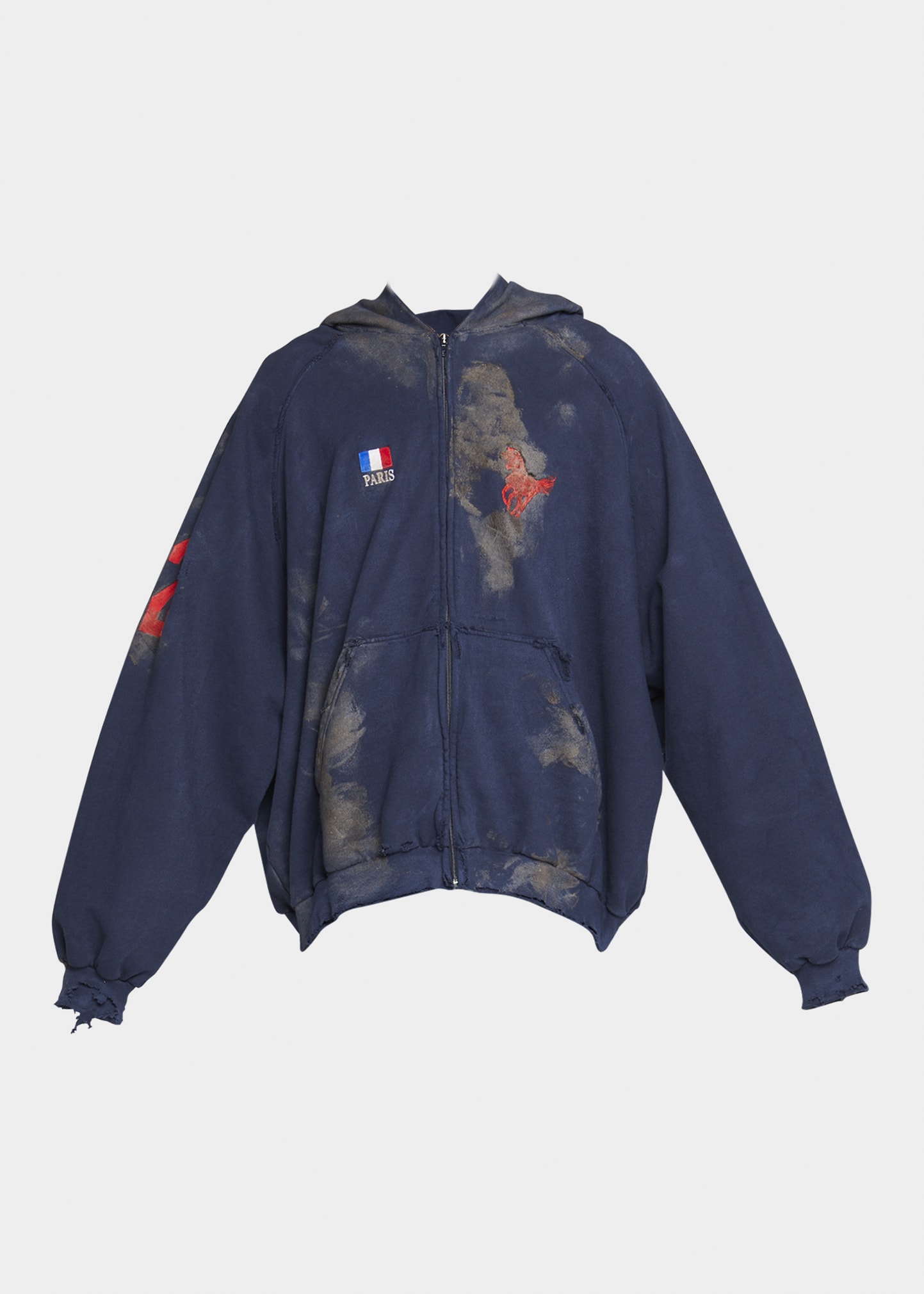 R*R様 BALENCIAGA polo zip hoodie 1 Balenciaga Polo Hoodie