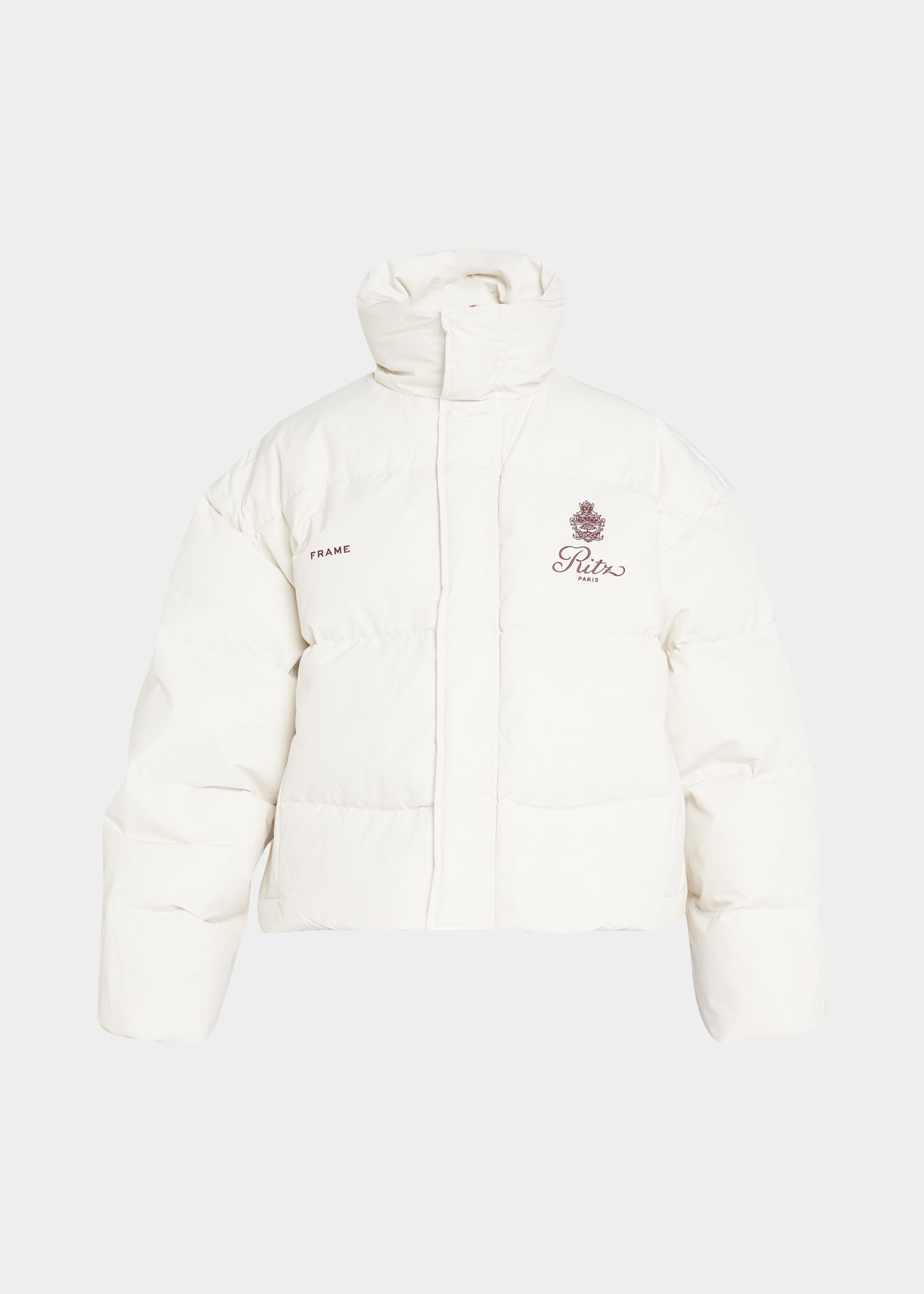 FRAME x Ritz Paris Ritz Paris Puffer Jacket - Bergdorf Goodman