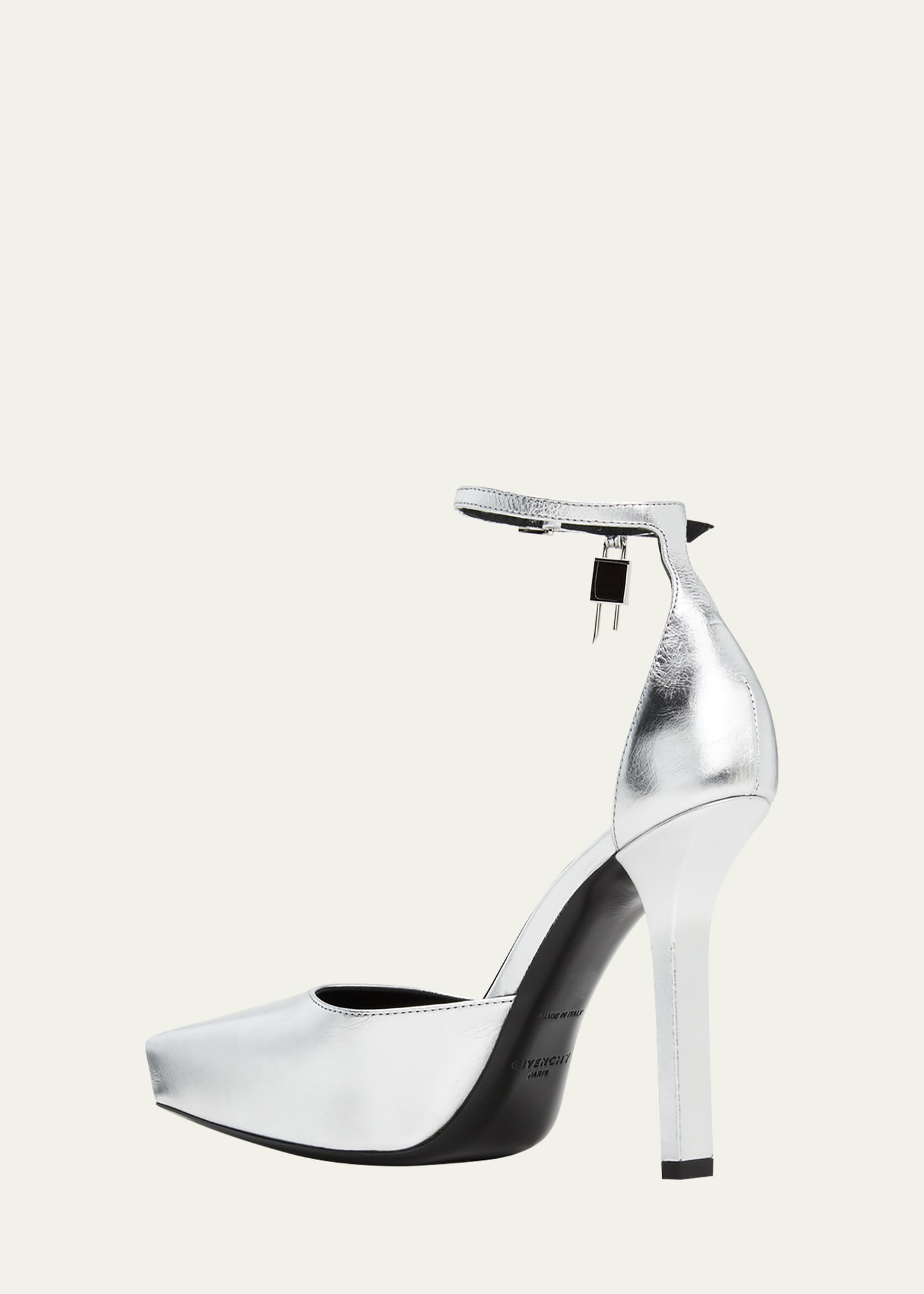 Givenchy G Lock Metallic Platform Pumps Bergdorf Goodman