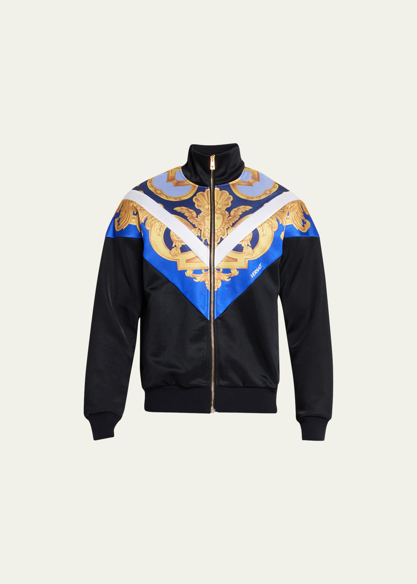 Versace Men s Barocco Track Jacket Bergdorf Goodman