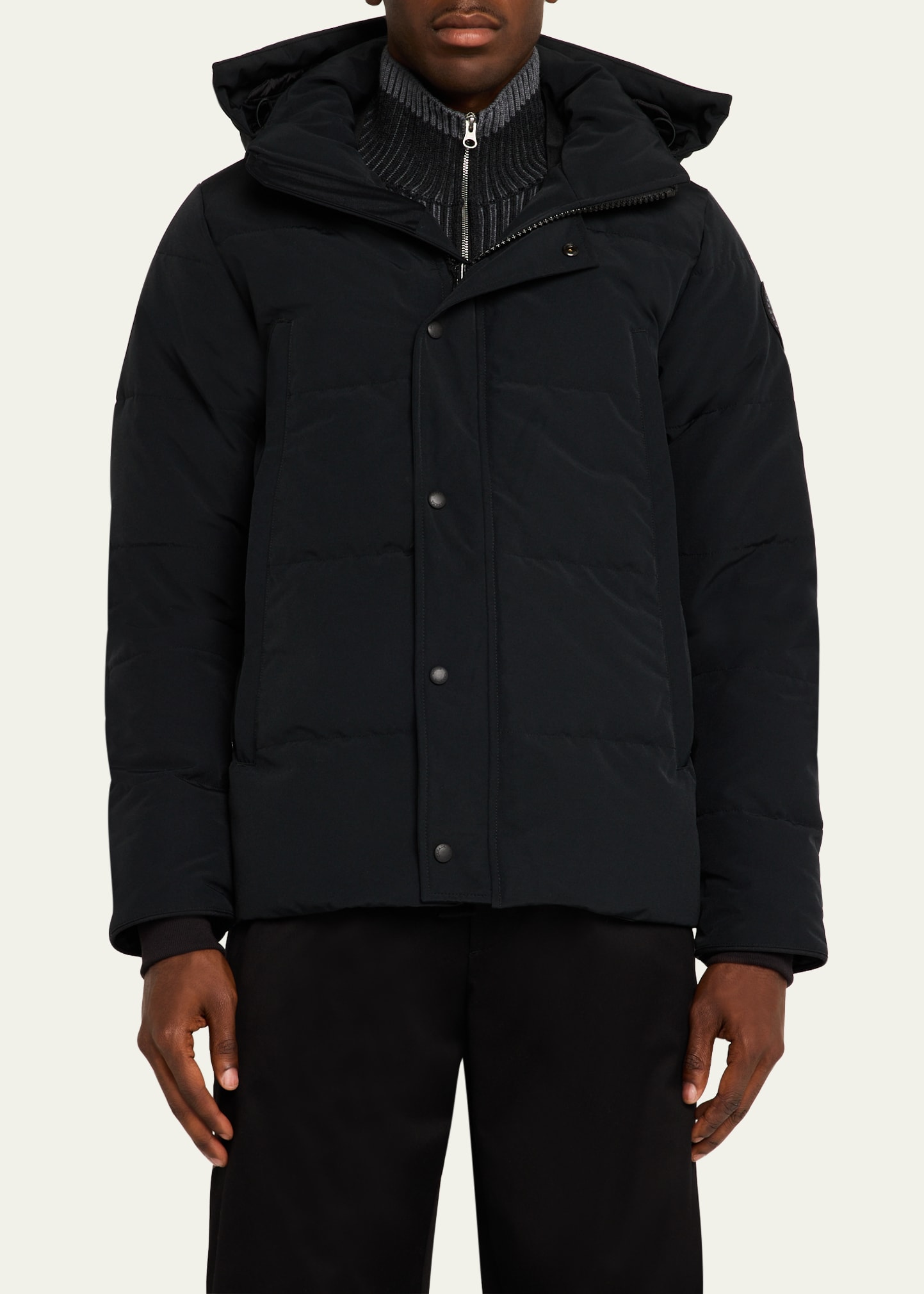 Canada Goose Men's Wyndham Black Label Down Parka - Bergdorf Goodman