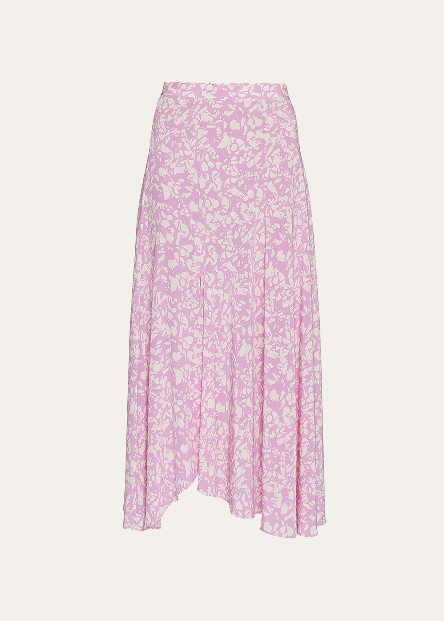 Isabel Marant Sakura Abstract-Print Side-Slit Midi Skirt - Big Apple Buddy