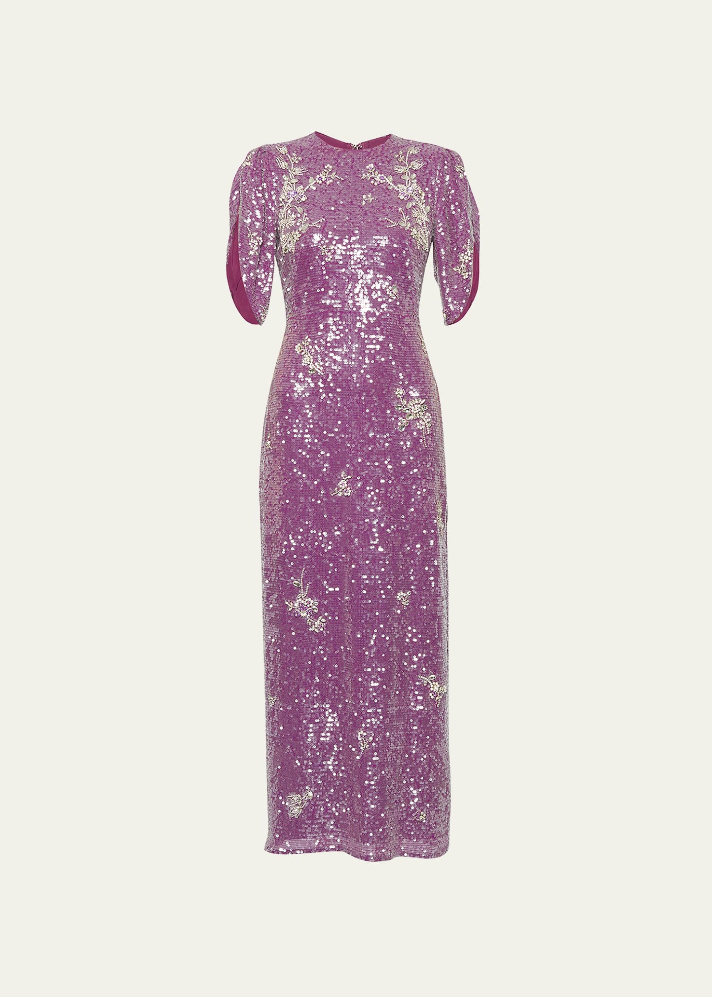 Erdem Sequin-Embellished Beaded Dress - Bergdorf Goodman
