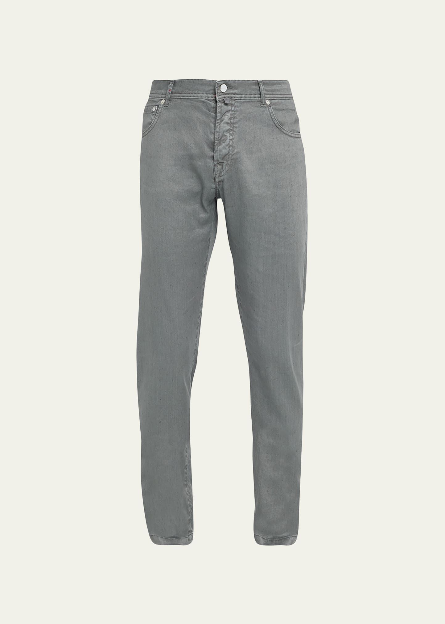 Kiton Men's Slim Fit Cotton-Stretch 5-Pocket Pants - Bergdorf Goodman