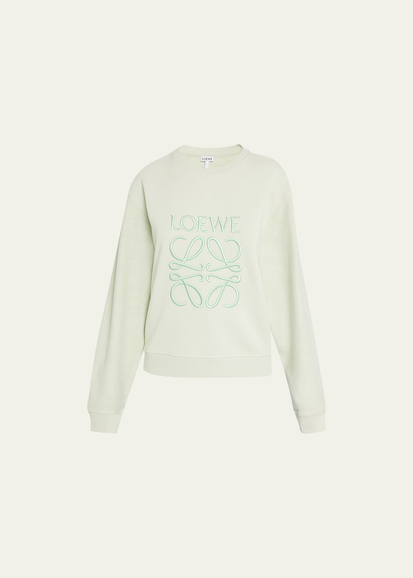トップス LOEWE Anagram Sweatshirt Loewe Logo and Anagram-Embroidered Sweatshirt - Bergdorf Goodman