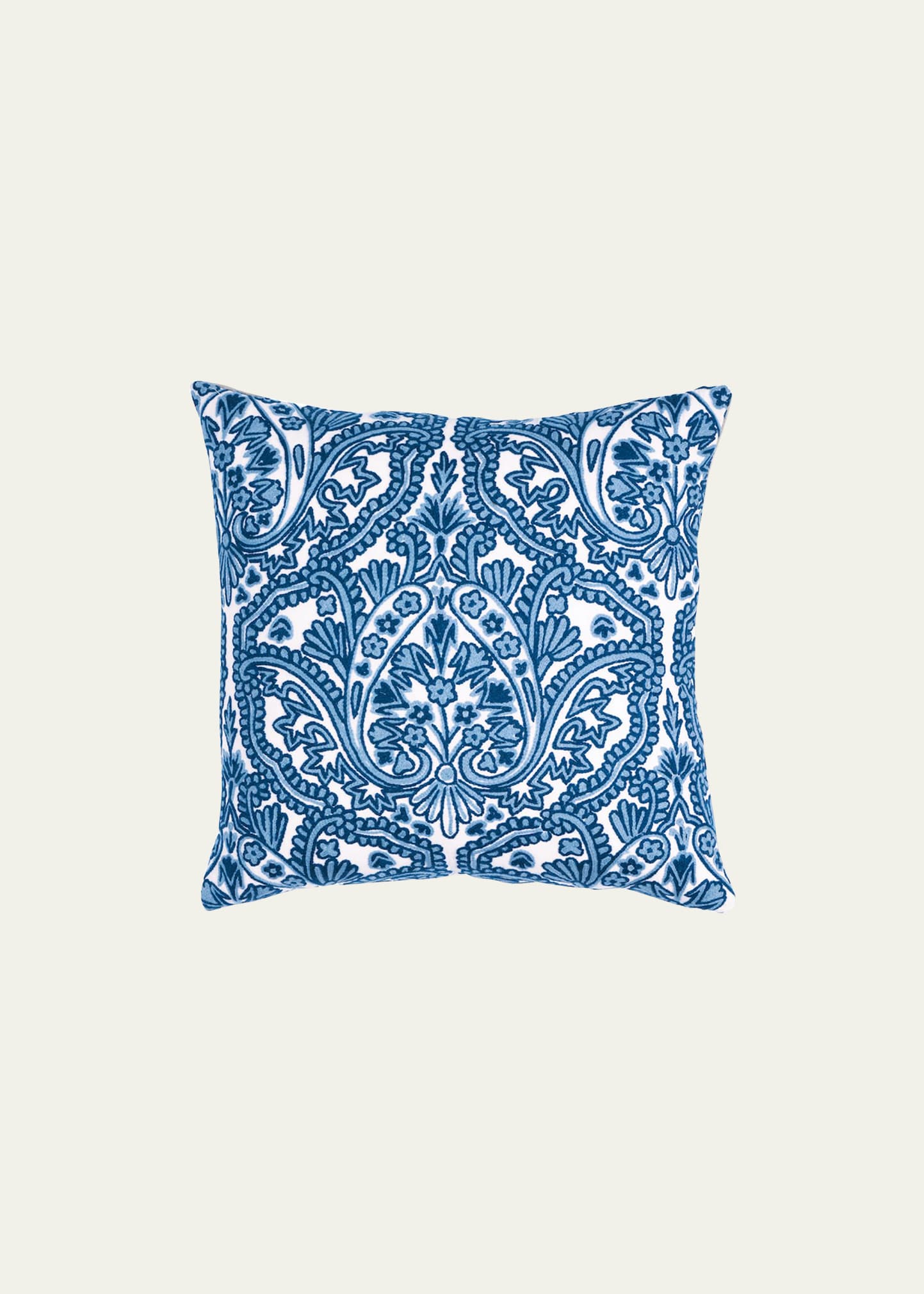 Schumacher Claremont Crewel Pillow