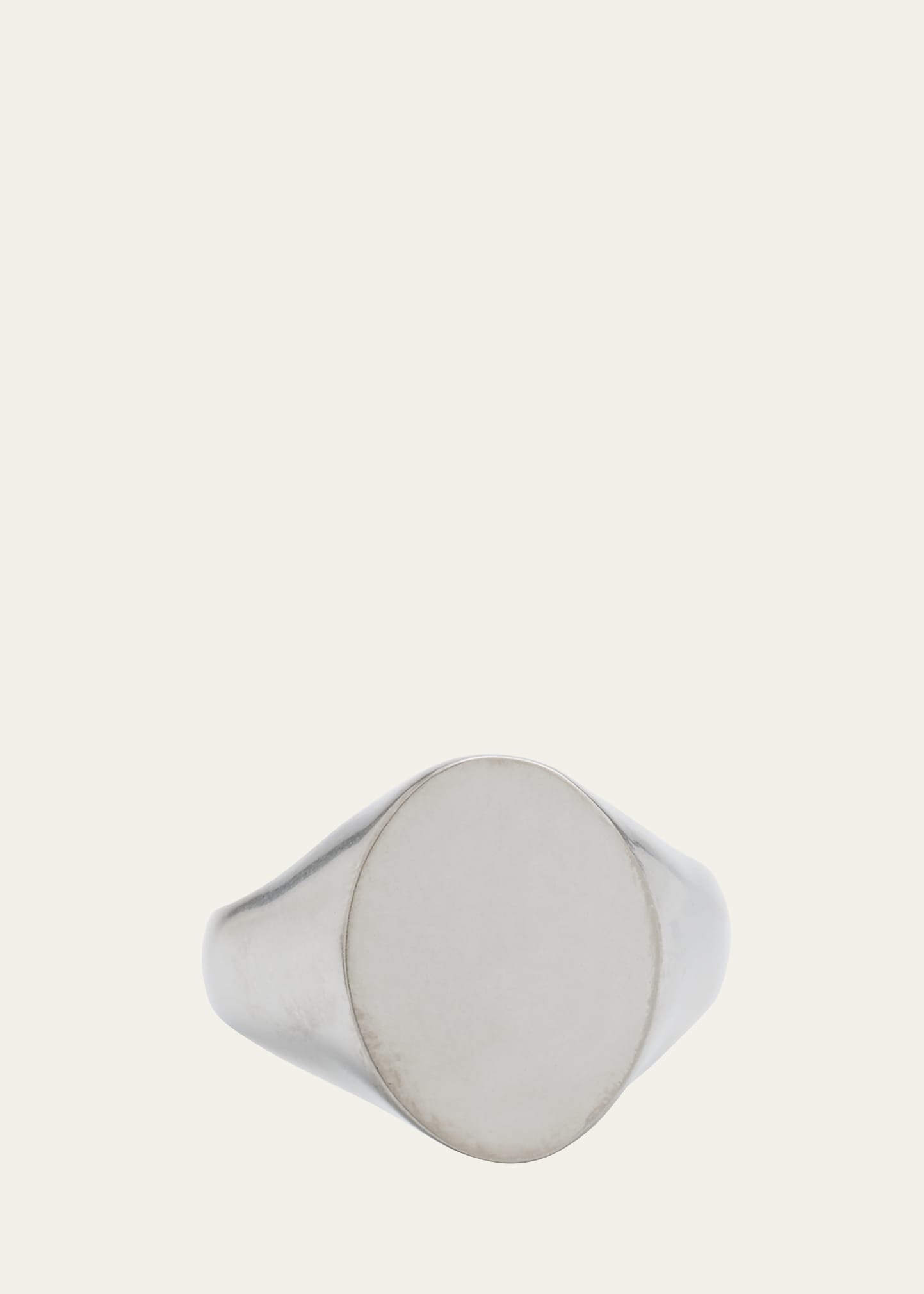 Maison Margiela Men's Oval Chevalier Ring