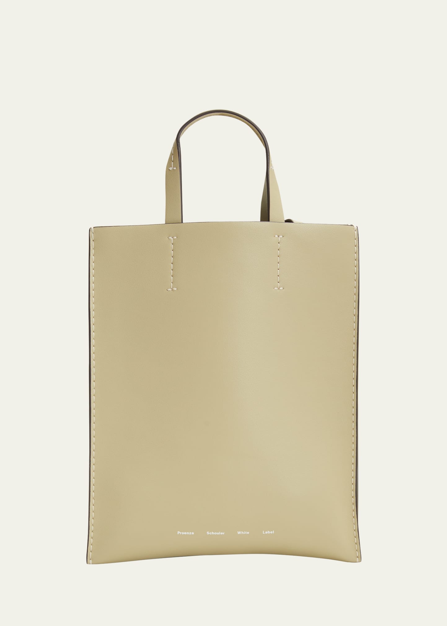 Proenza Schouler White Label Twin Small North-South Leather Tote