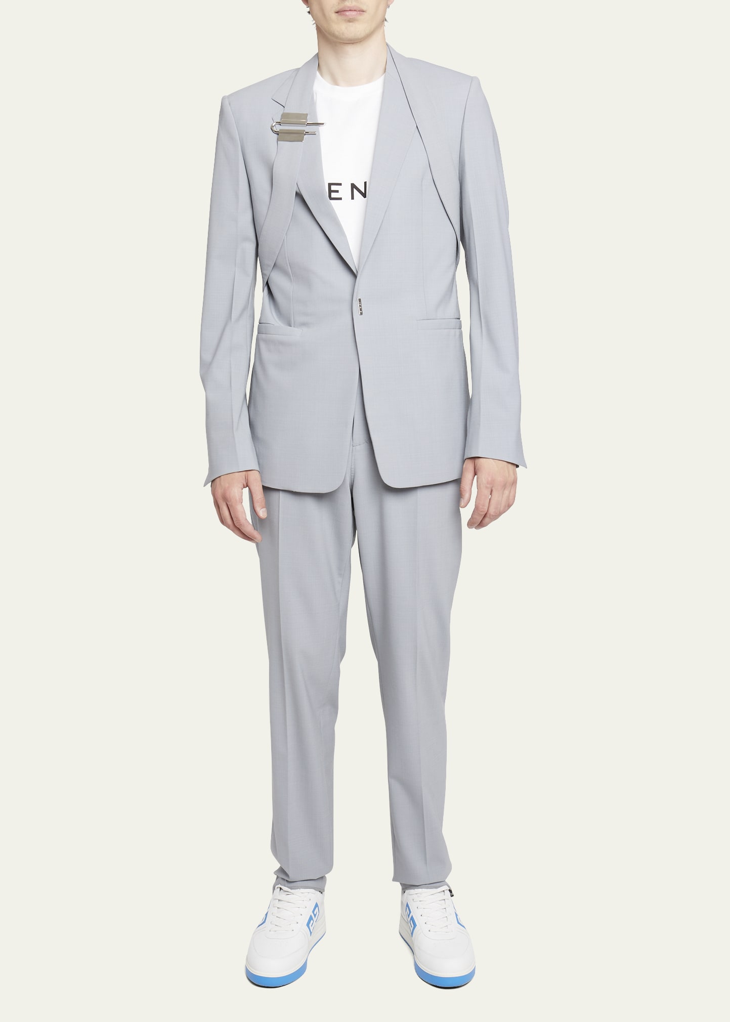 Givenchy Men's U-Lock Harness Slim Suit Jacket - Bergdorf