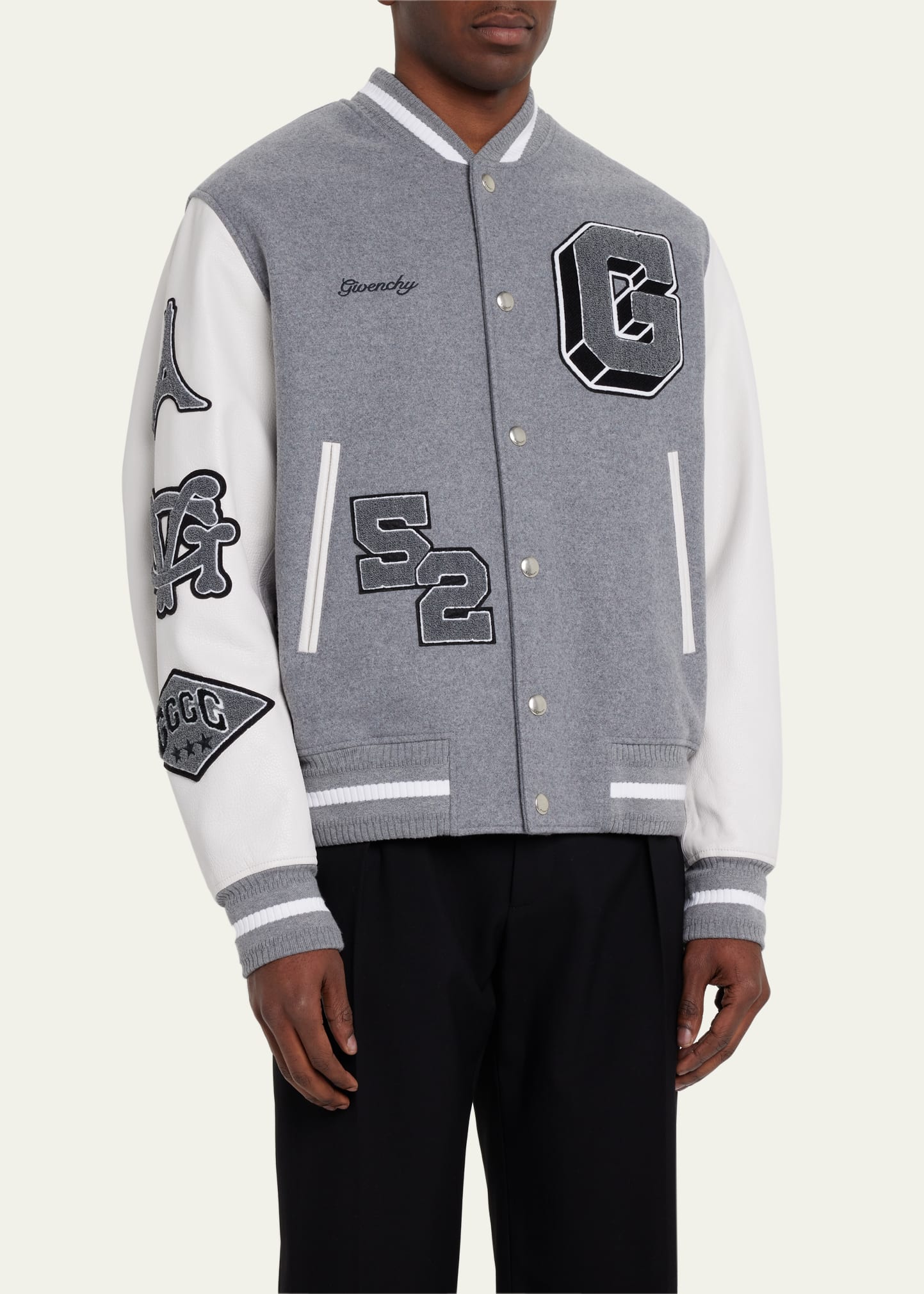 Givenchy Men's Retro Varsity Jacket - Bergdorf Goodman