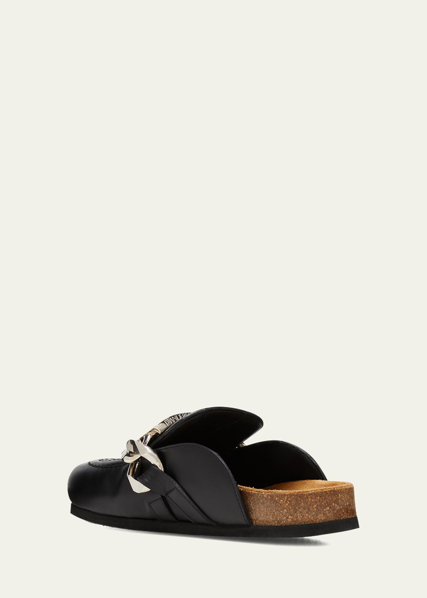 JW Anderson Gourmet Chain Mule Loafers - Bergdorf Goodman