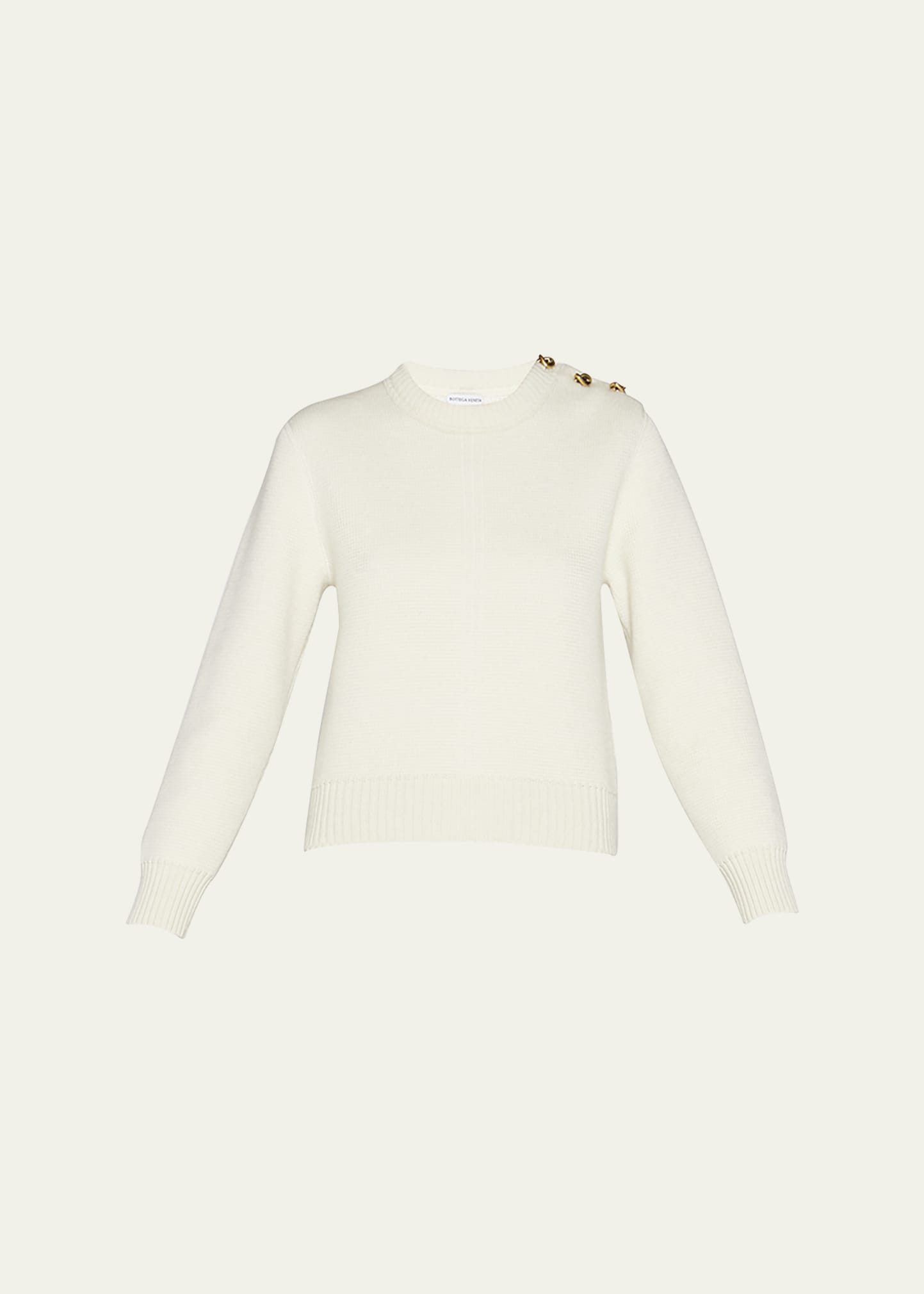Bottega Veneta Rib Wool Sweater with Knot Detail - Bergdorf Bottega Veneta Rib Wool Sweater with Knot Detail - Bergdorf
