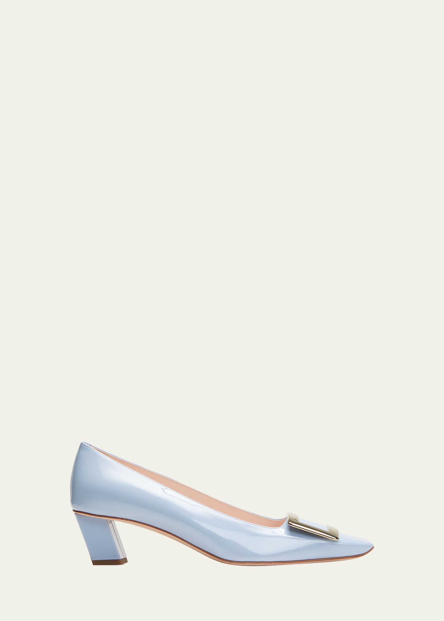 Roger Vivier Decollete Belle Vivier 45mm Buckle Pumps