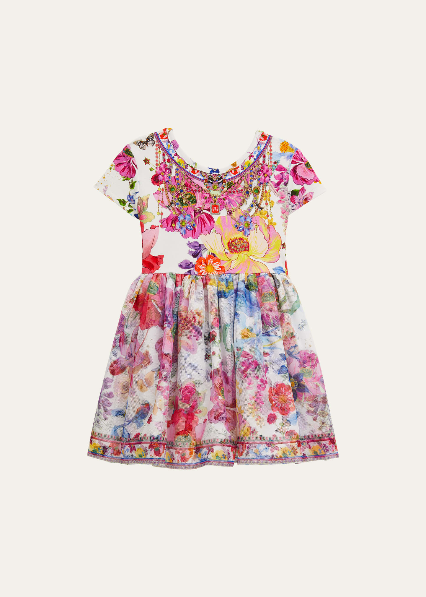 camilla fairy gang dress Camilla Fairy Gang Shirred Mini Dress