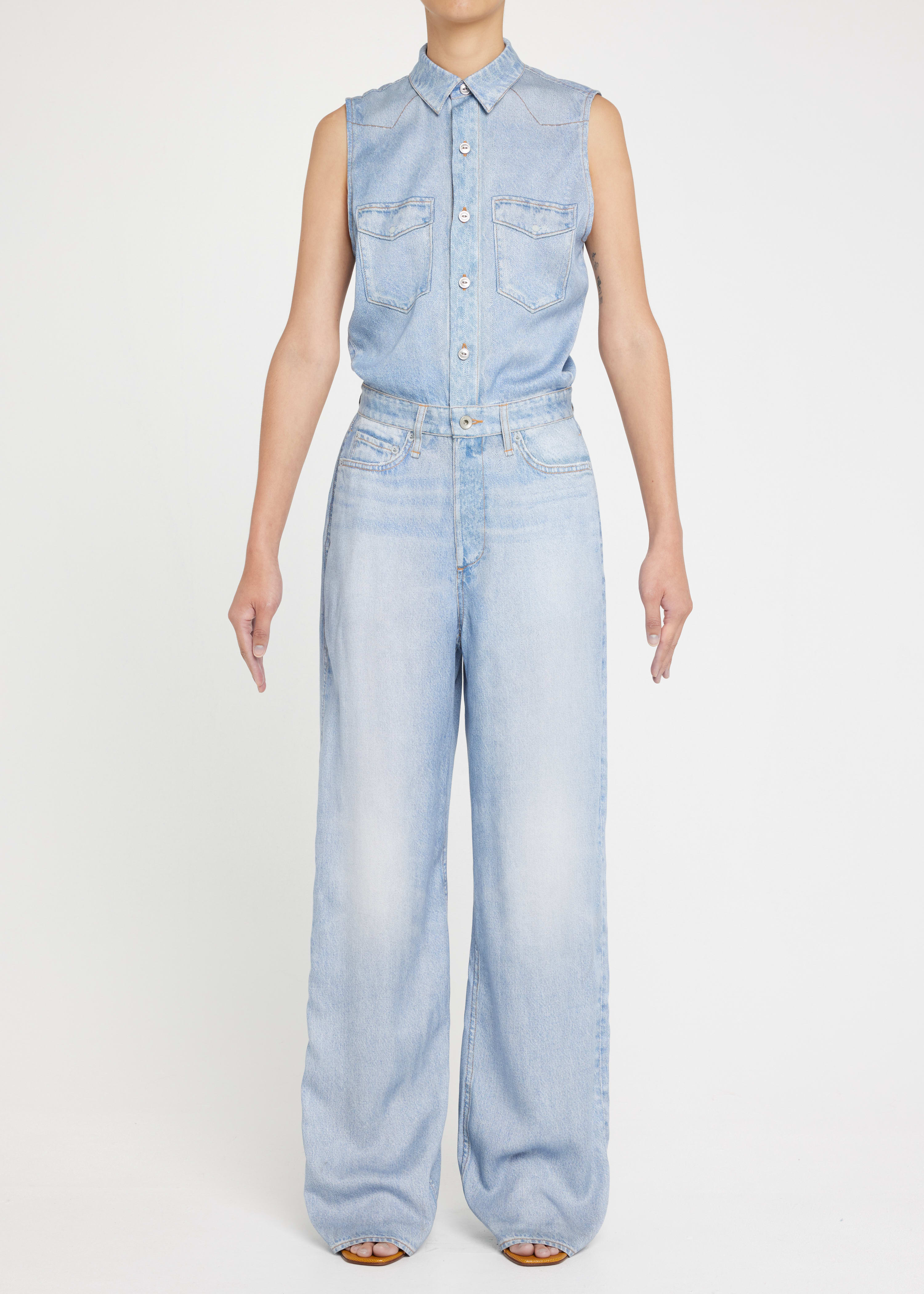 Rag & Bone Sports Bra : Buy Rag & Bone Featherweight Anna Jumpsuit Online