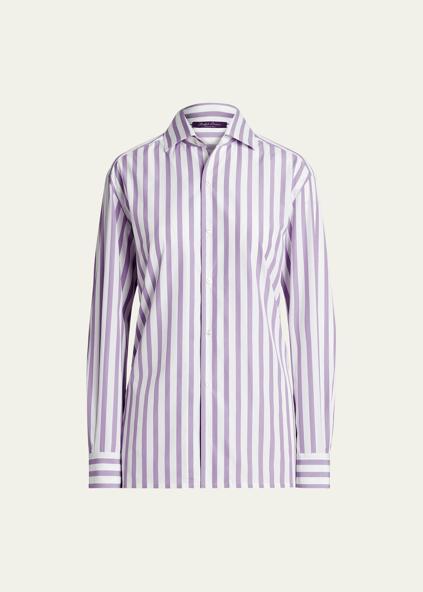 Ralph Lauren Collection Capri Stripe Button-Down Shirt - Bergdorf Goodman