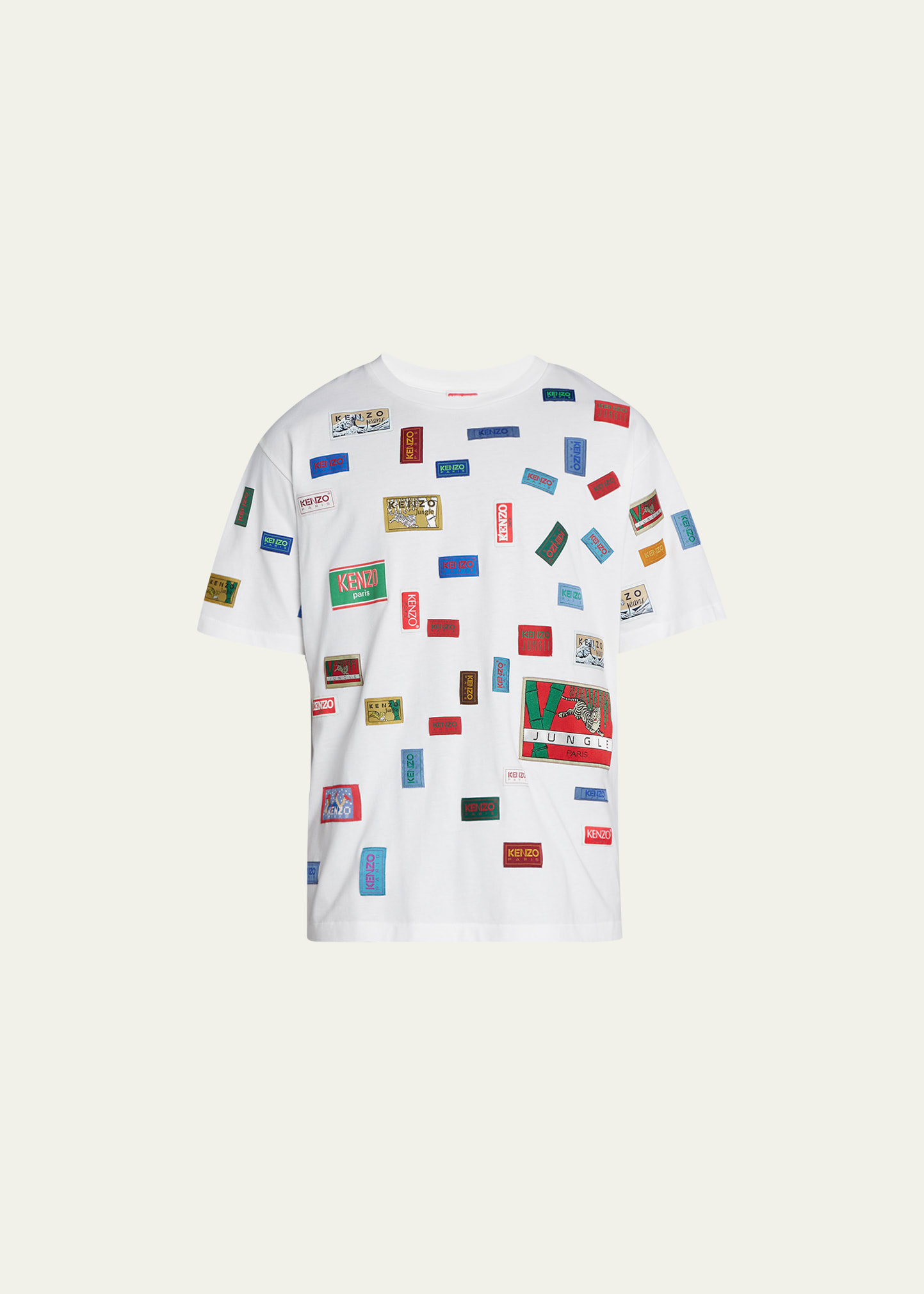 Kenzo Men s Archive Labels Oversized T Shirt