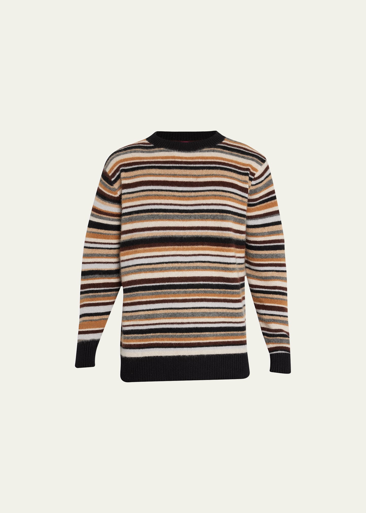 The Elder Statesman Men's Striped Cashmere Sweater - Bergdorf Goodman