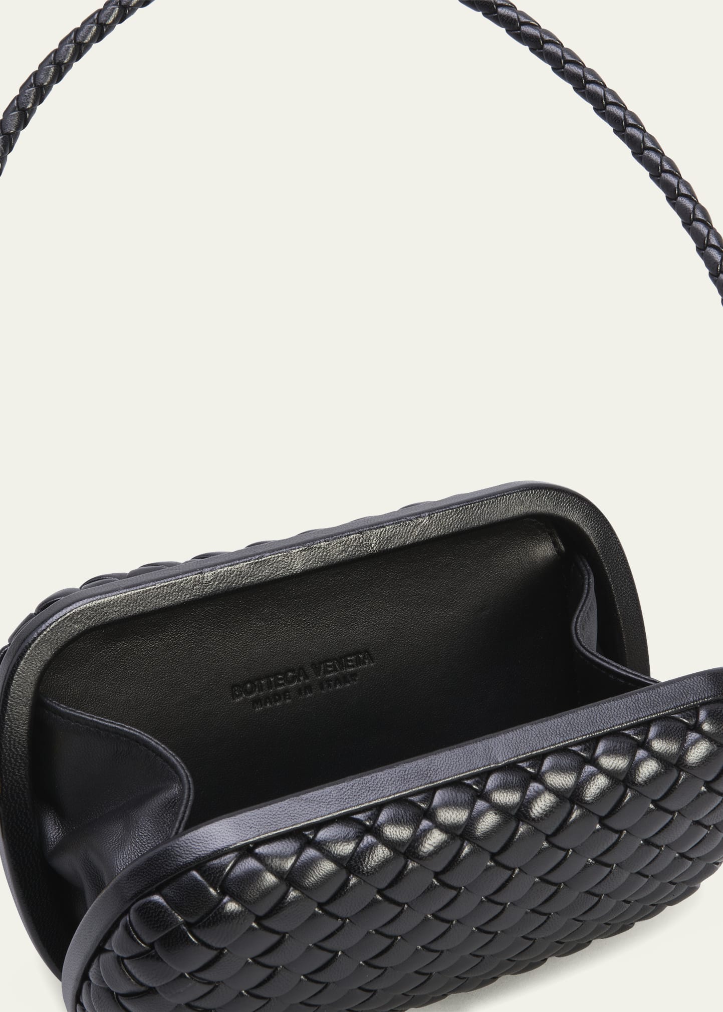 BOTTEGA VENETA正規品/送料関税込み INTRECCIATO Strap Clutch Bottega Veneta Knot Clutch Bag on Strap - Bergdorf Goodman