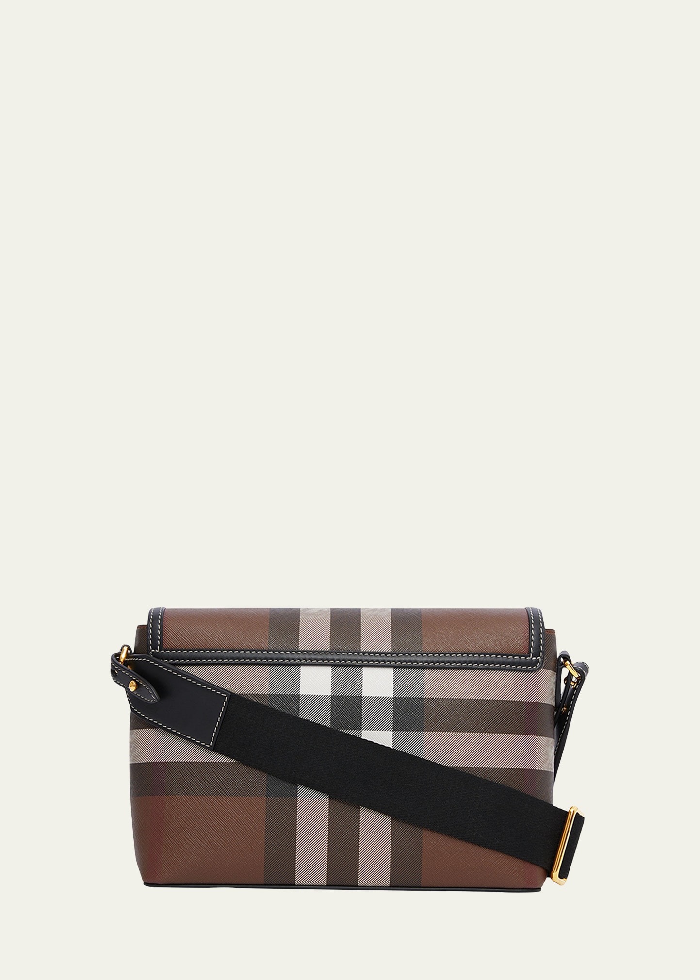 Burberry Note Giant Check E-Canvas Crossbody Bag - Bergdorf