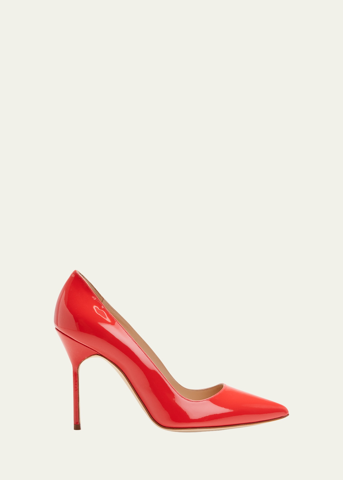 Manolo Blahnik BB 105mm Patent Leather Pumps