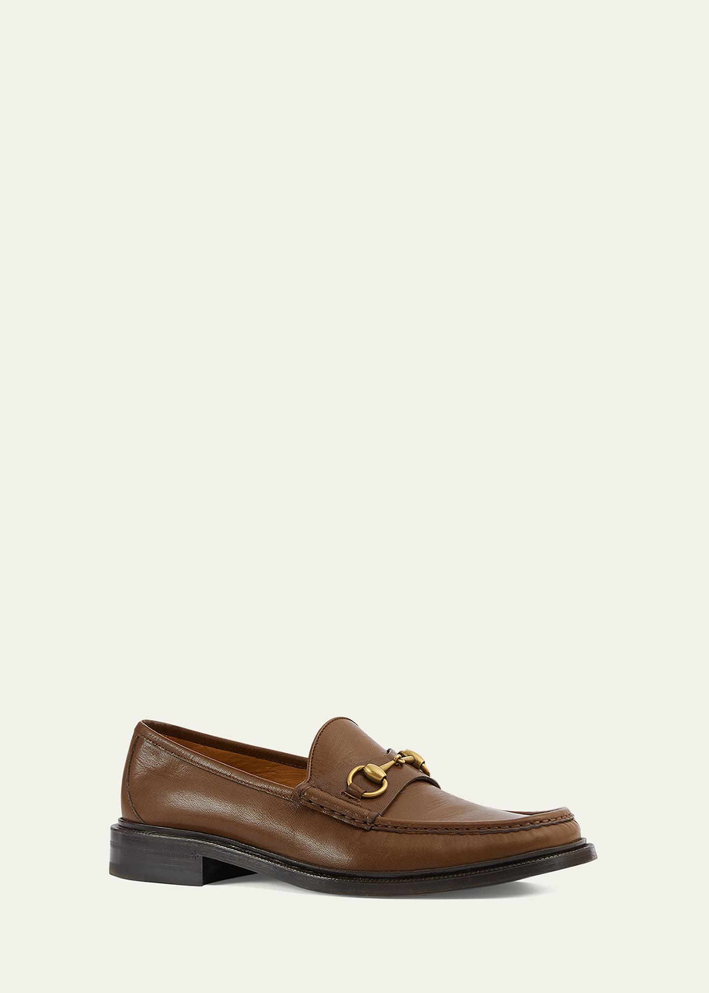 Gucci Men's Horsebit 1953 Leather Loafers - Bergdorf Goodman