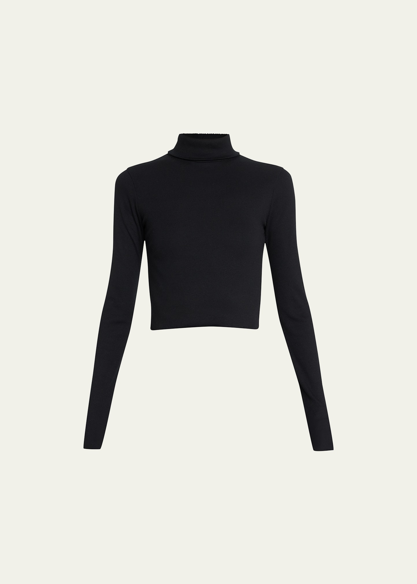 Turtle Neck Crop Top