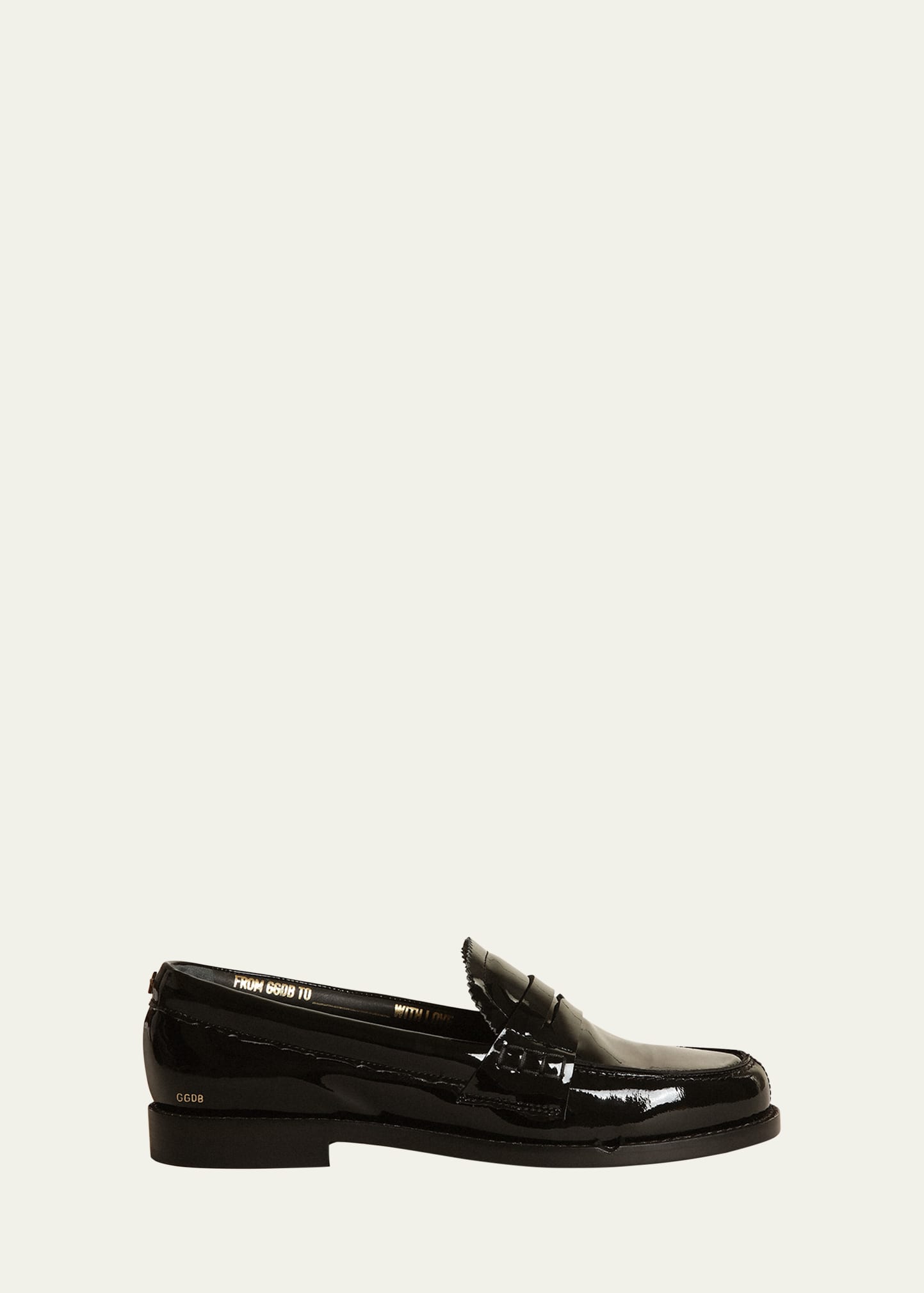 Jerry loafer in black patent leather