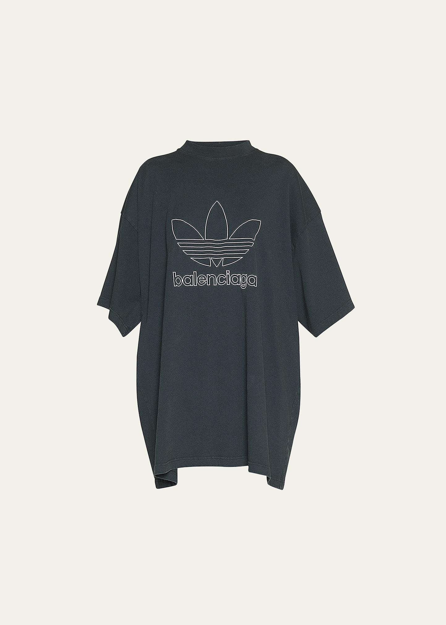 Balenciaga x Adidas Men's Embroidered Logo T-Shirt - Bergdorf Goodman