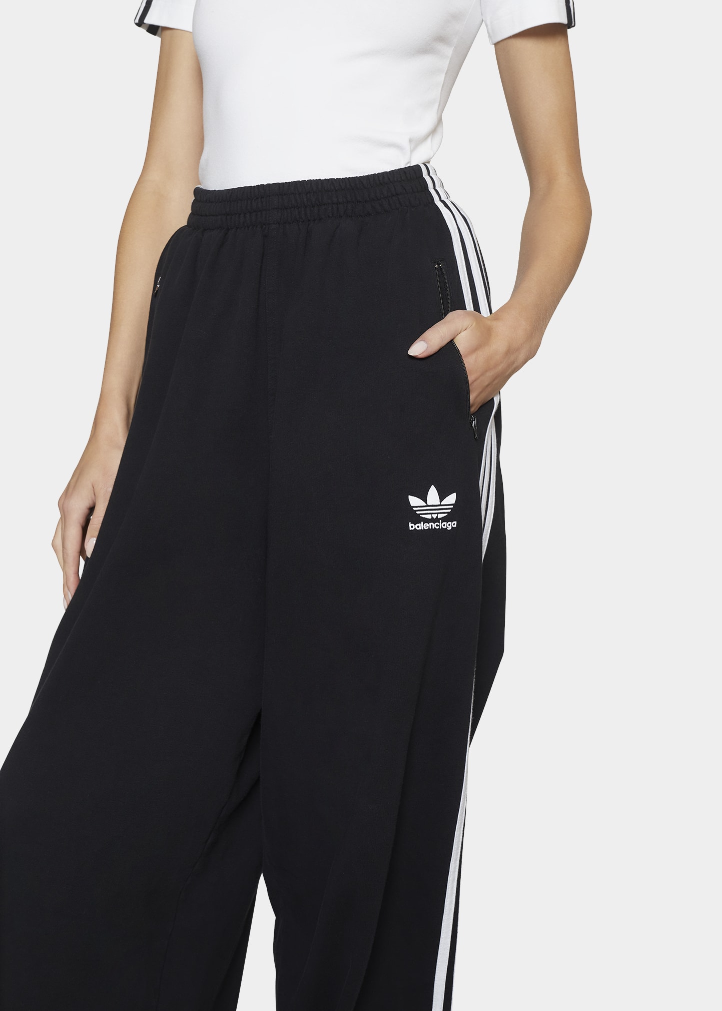 Balenciaga x Adidas Baggy Sweatpants - Bergdorf Goodman