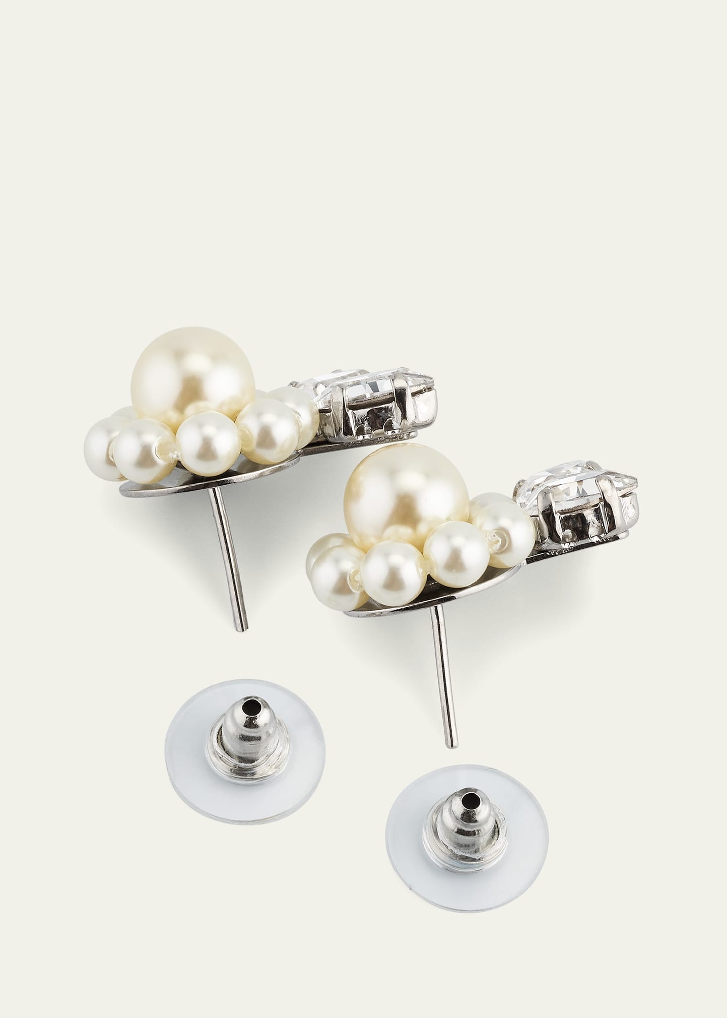 アクセサリー simone rocha daisy leaf cluster earrings Simone Rocha Daisy Leaf Cluster Earrings - Bergdorf Goodman