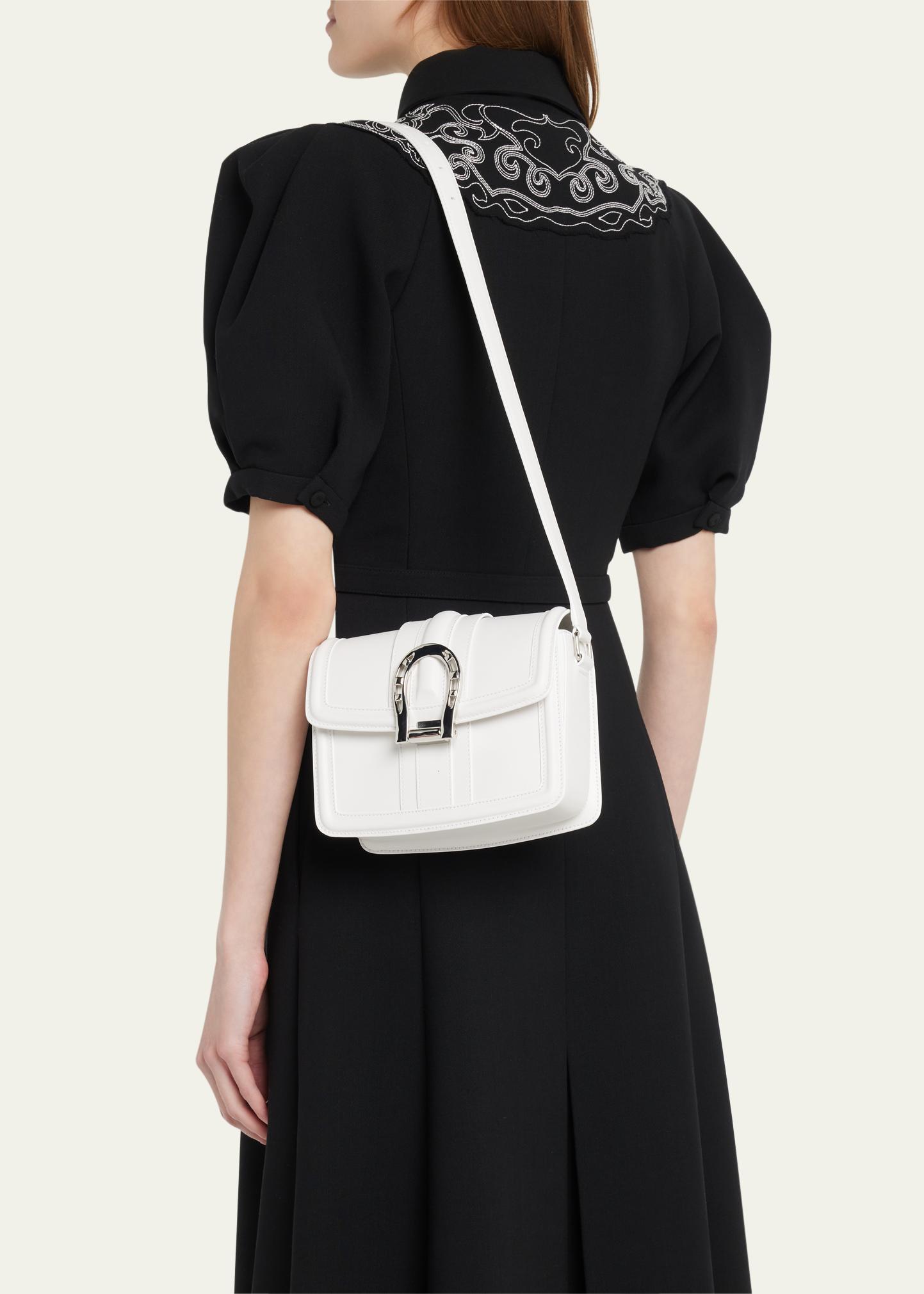 Gabriela Hearst Lucky Buckle Lambskin Shoulder Bag - Bergdorf Goodman