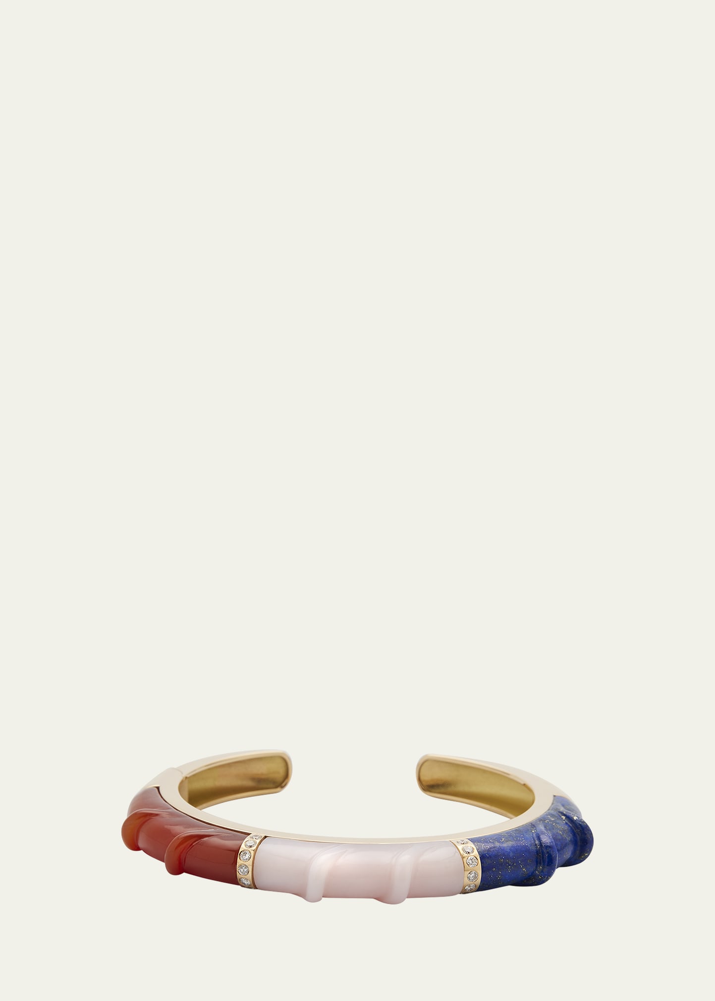 Brent Neale Carved Stone Friendship Cuff